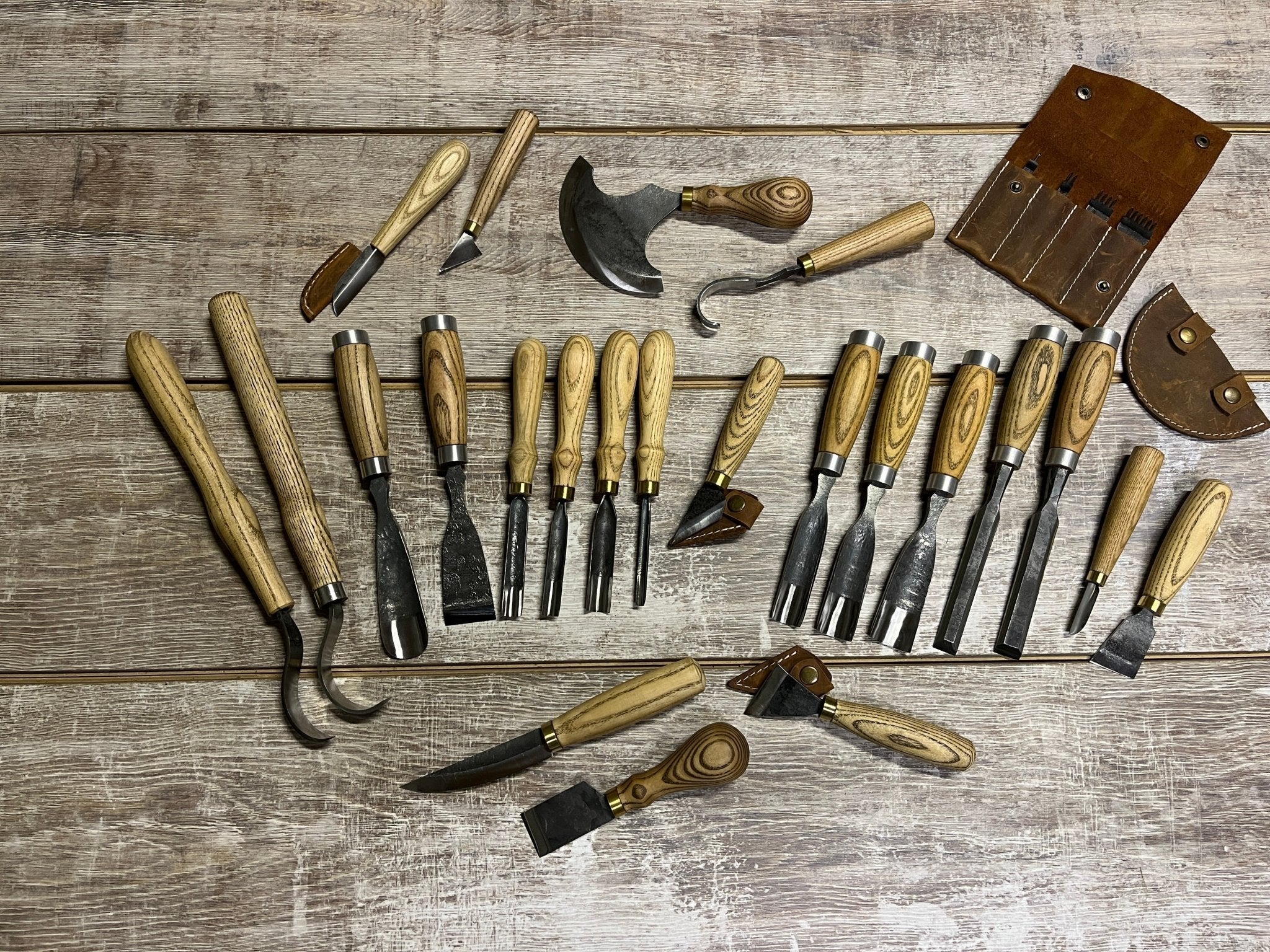 Hand - Forged Wood Carving Tool Set – Super Sale 75% Off! Limited Stock from the Old Collection! - 2