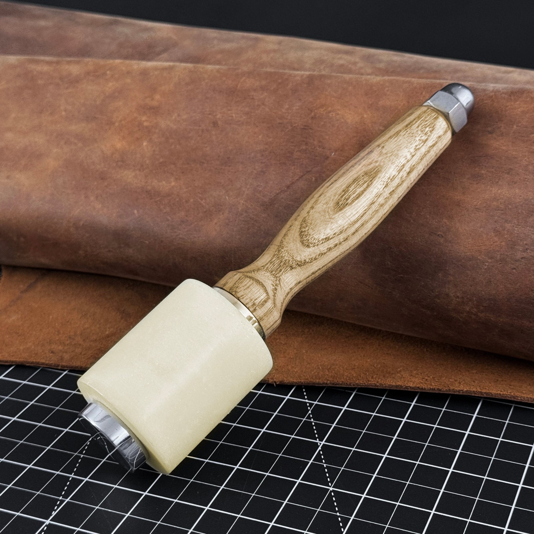 Handmade Mallet with Nylon Head, 21.5 cm (8.46 inches) - 1