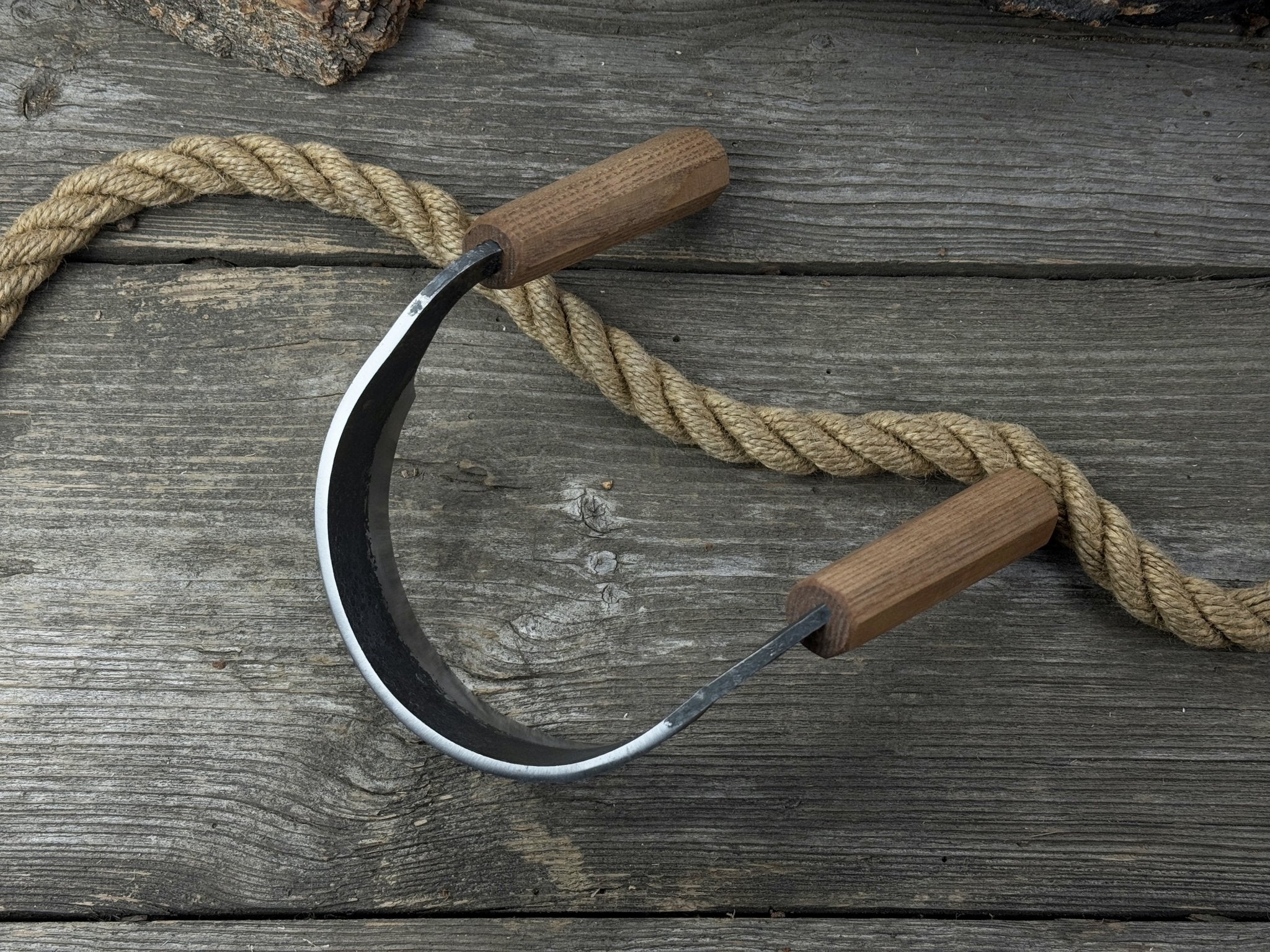 Inshave (Half - Rounded Drawknife), 13 cm (5.1 inches) - 4