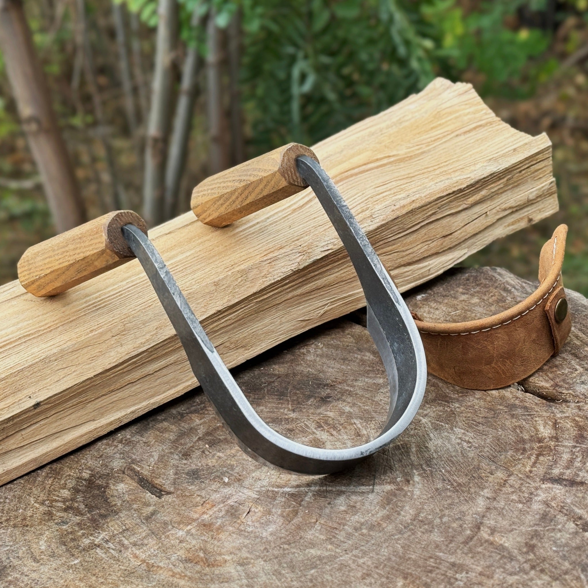 Inshave (Half - Rounded Drawknife), 9.5 cm (3.7 inches) - 1