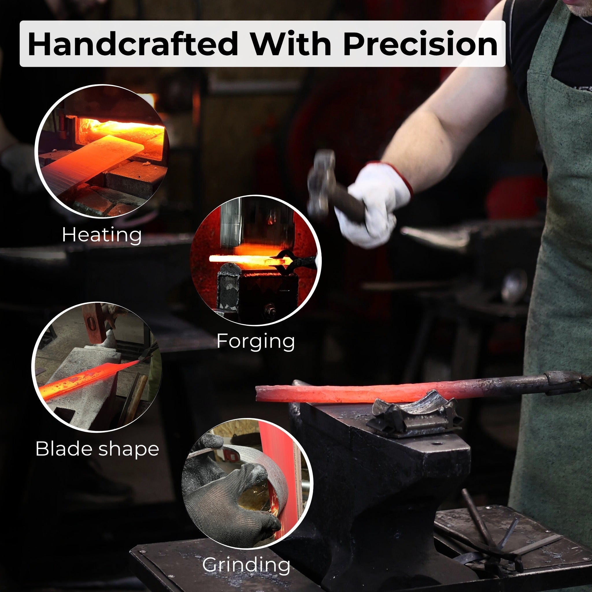 Inshave (Half - Rounded Drawknife), 9.5 cm (3.7 inches) - 8