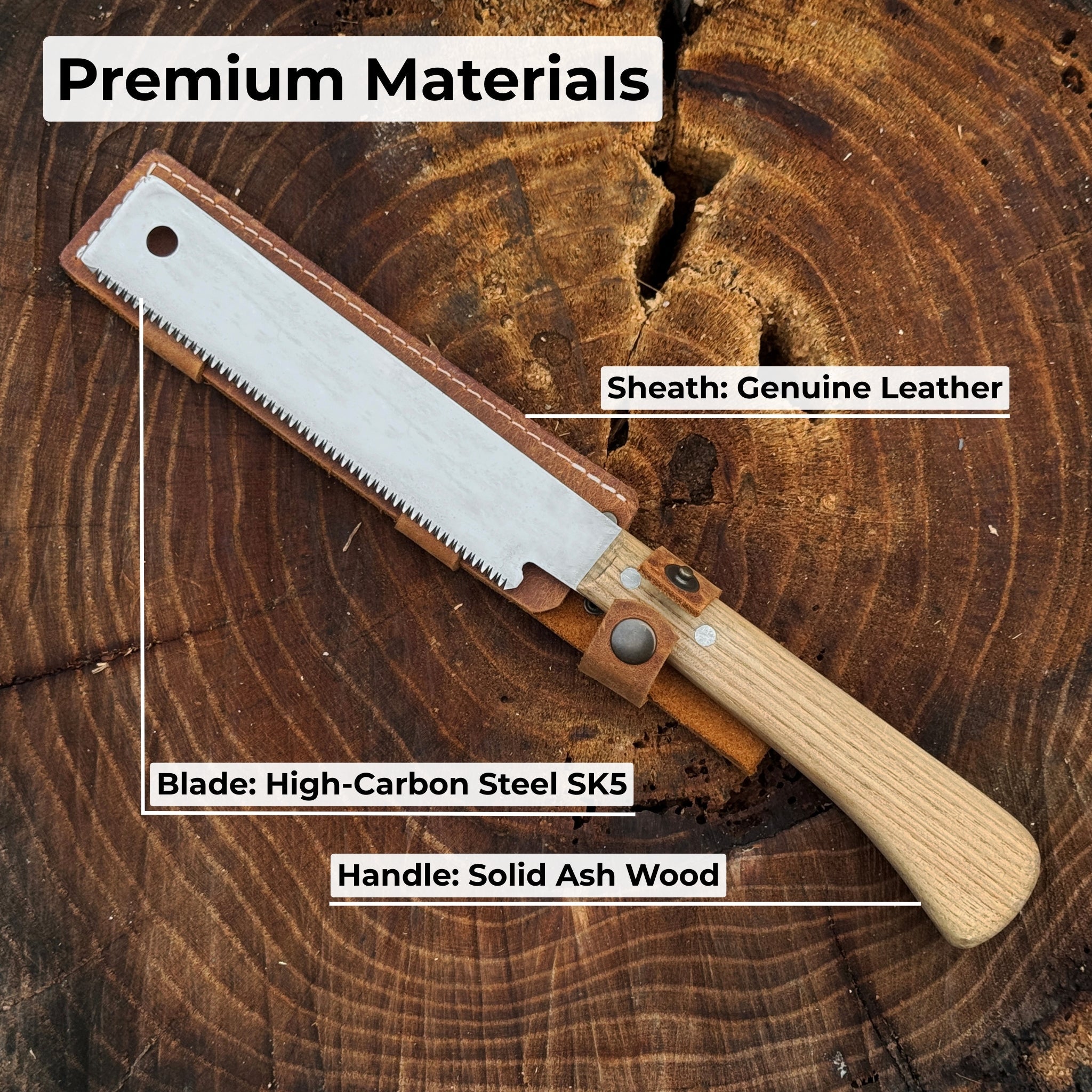 Japanese Style Hand Saw 12.2 Inches - 6