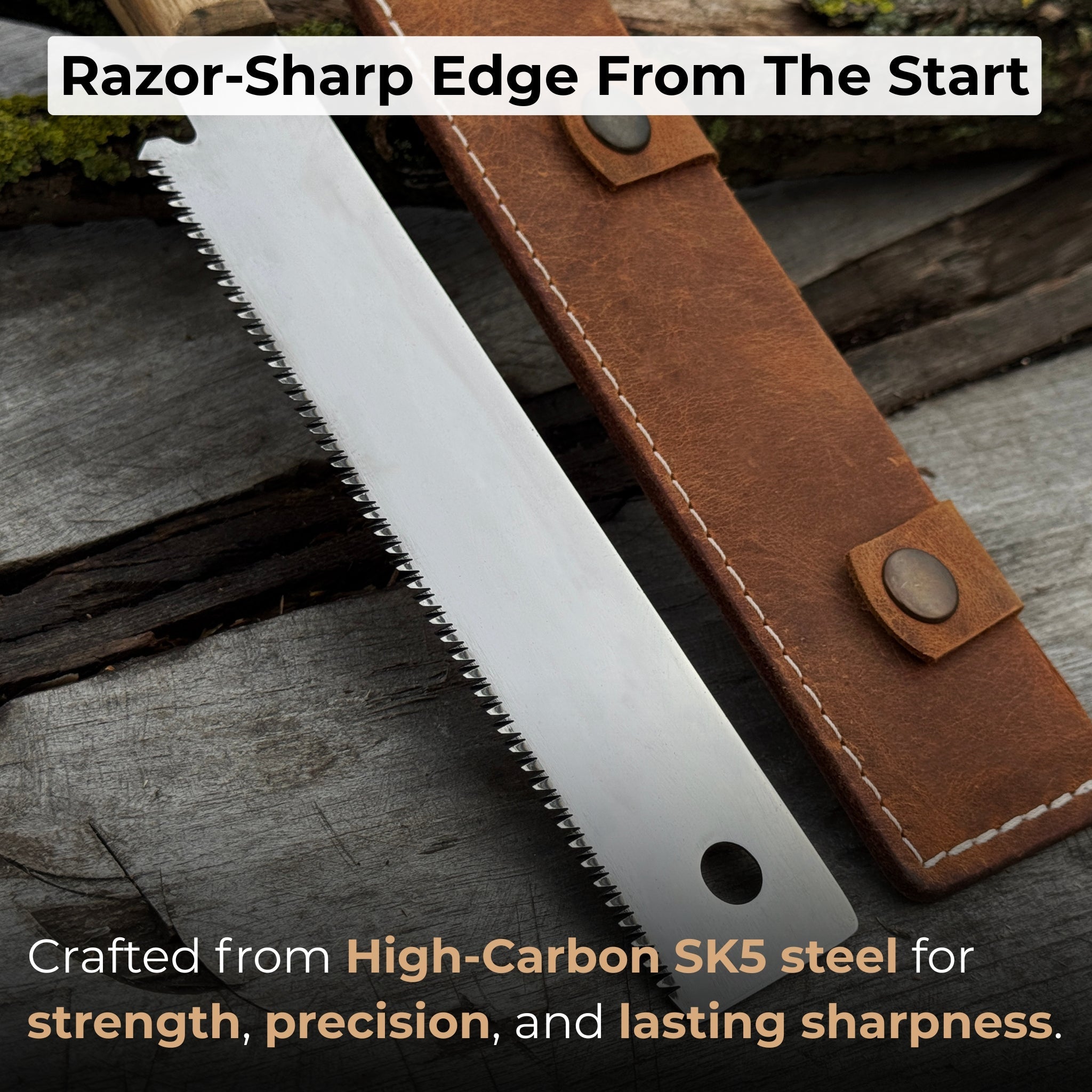 Japanese Style Hand Saw 12.2 Inches - 2