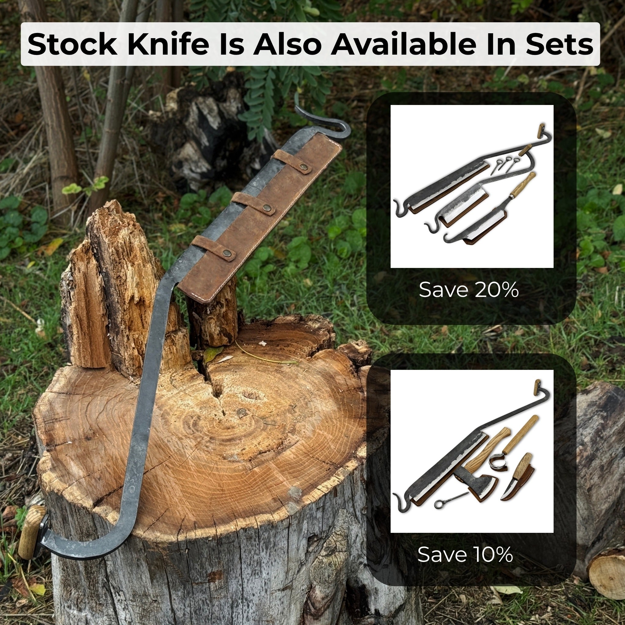 Large Stock Knife - Cloggers Knife - 9