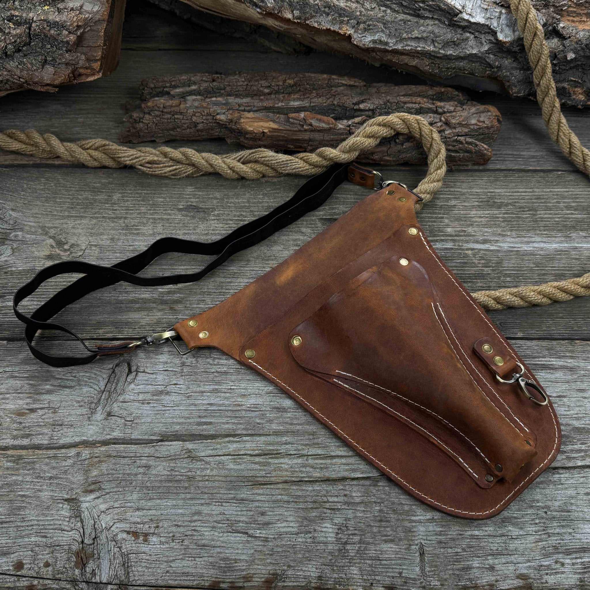 Leather Belt Tool Pouch - 4