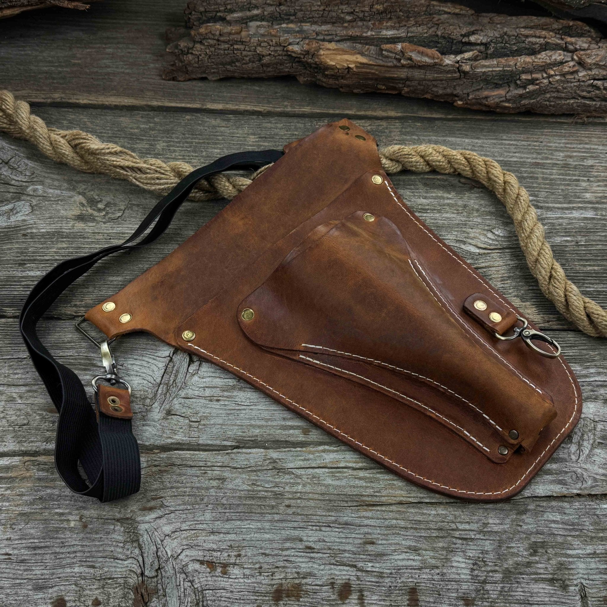 Leather Belt Tool Pouch - 1