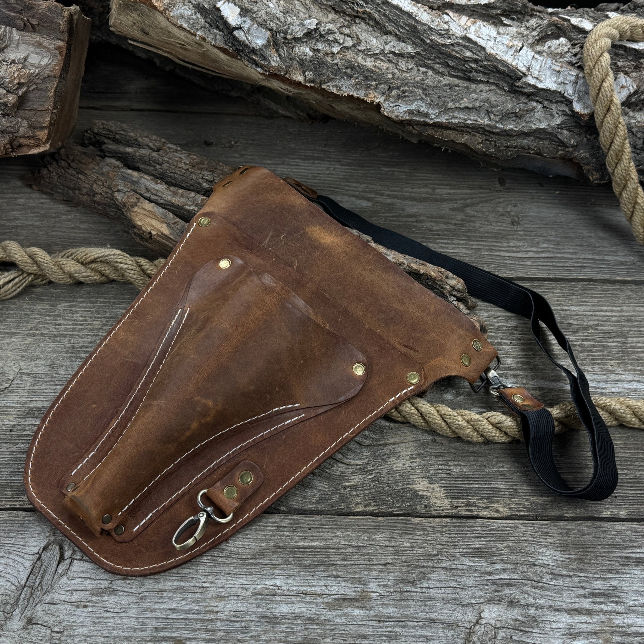 Leather Belt Tool Pouch - 2