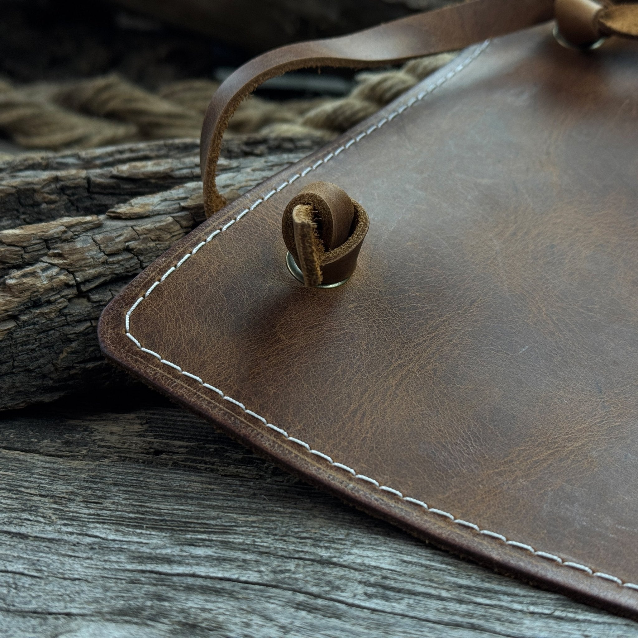 Leather Breast Plate with Belt - 4