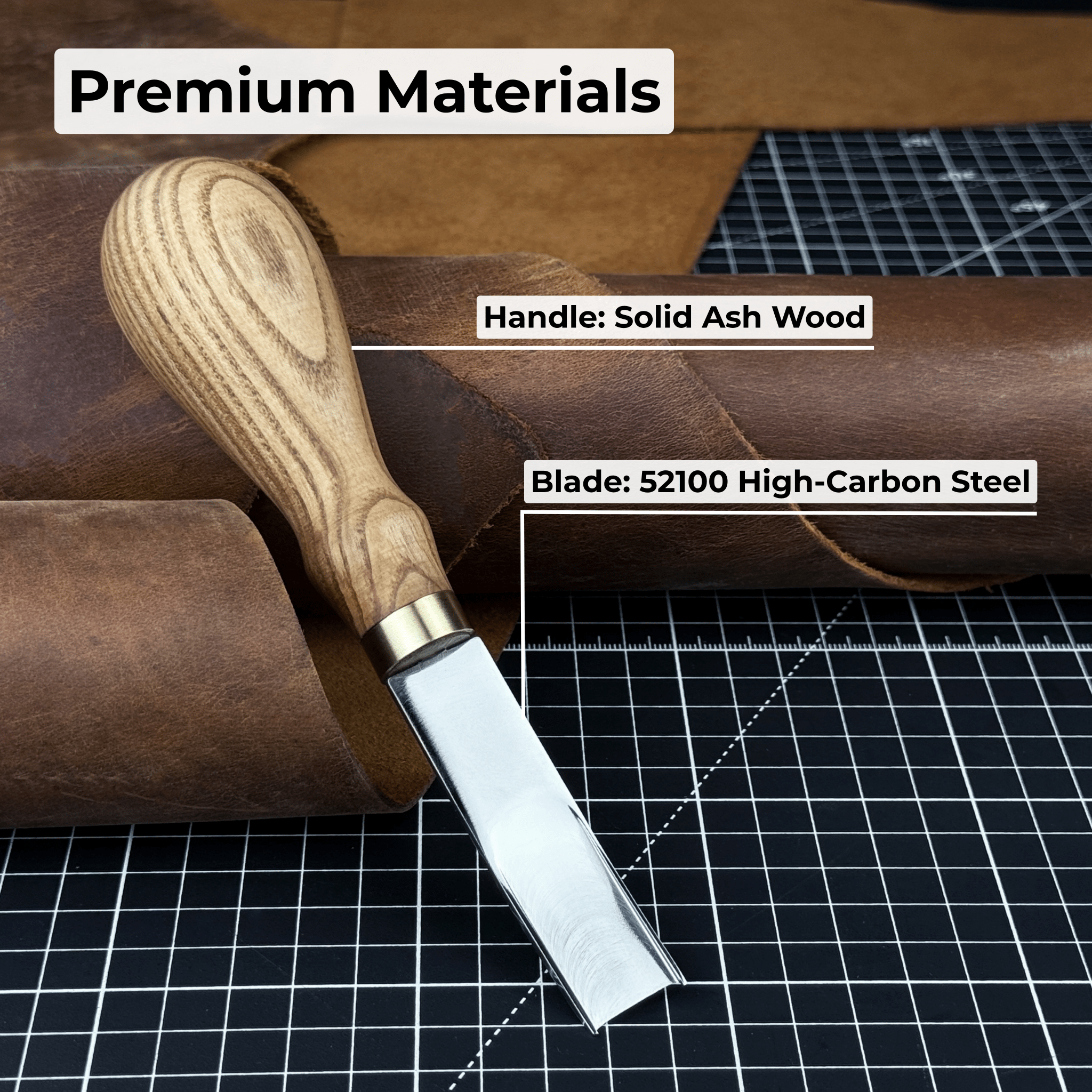 Leather Edge Skiver, 4 - 16 mm (0.16 - 0.63 inches) - 7