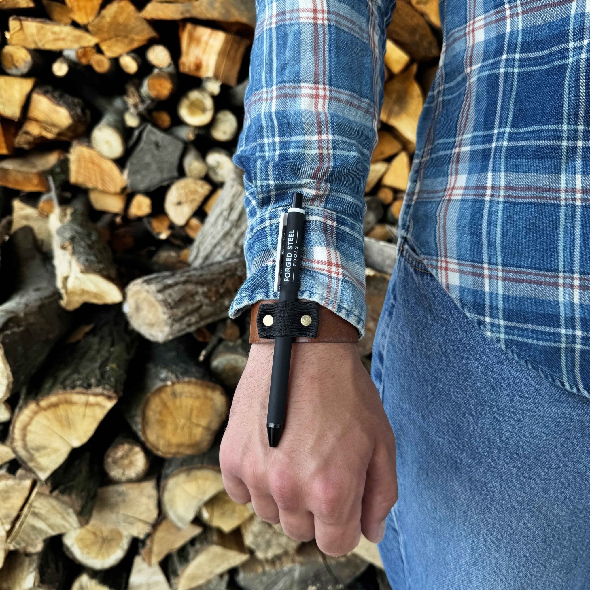 Leather Wrist Pencil Mount – 23.5 cm (9.25 inches) - 1