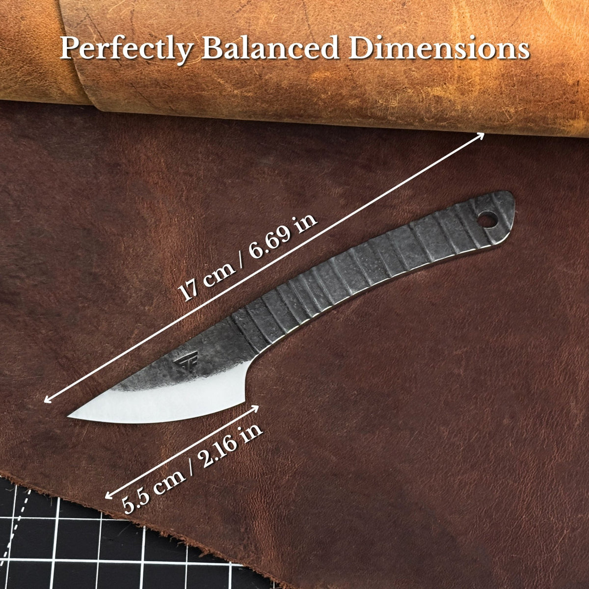 Marking Knife Kiridashi with Rounded Blade, 5,5 cm (2.17 inches) - 3