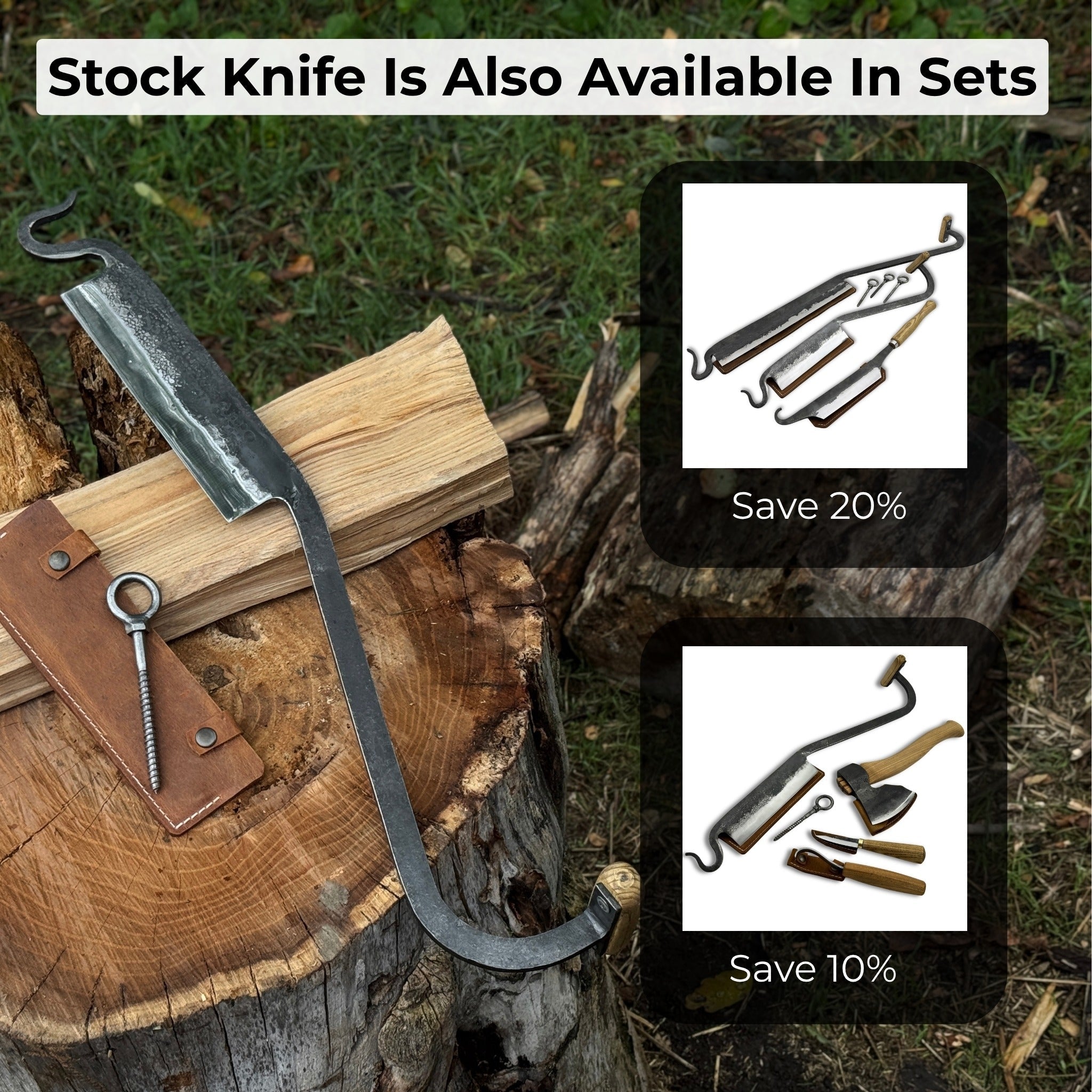 Medium Stock Knife - Cloggers knife - 10