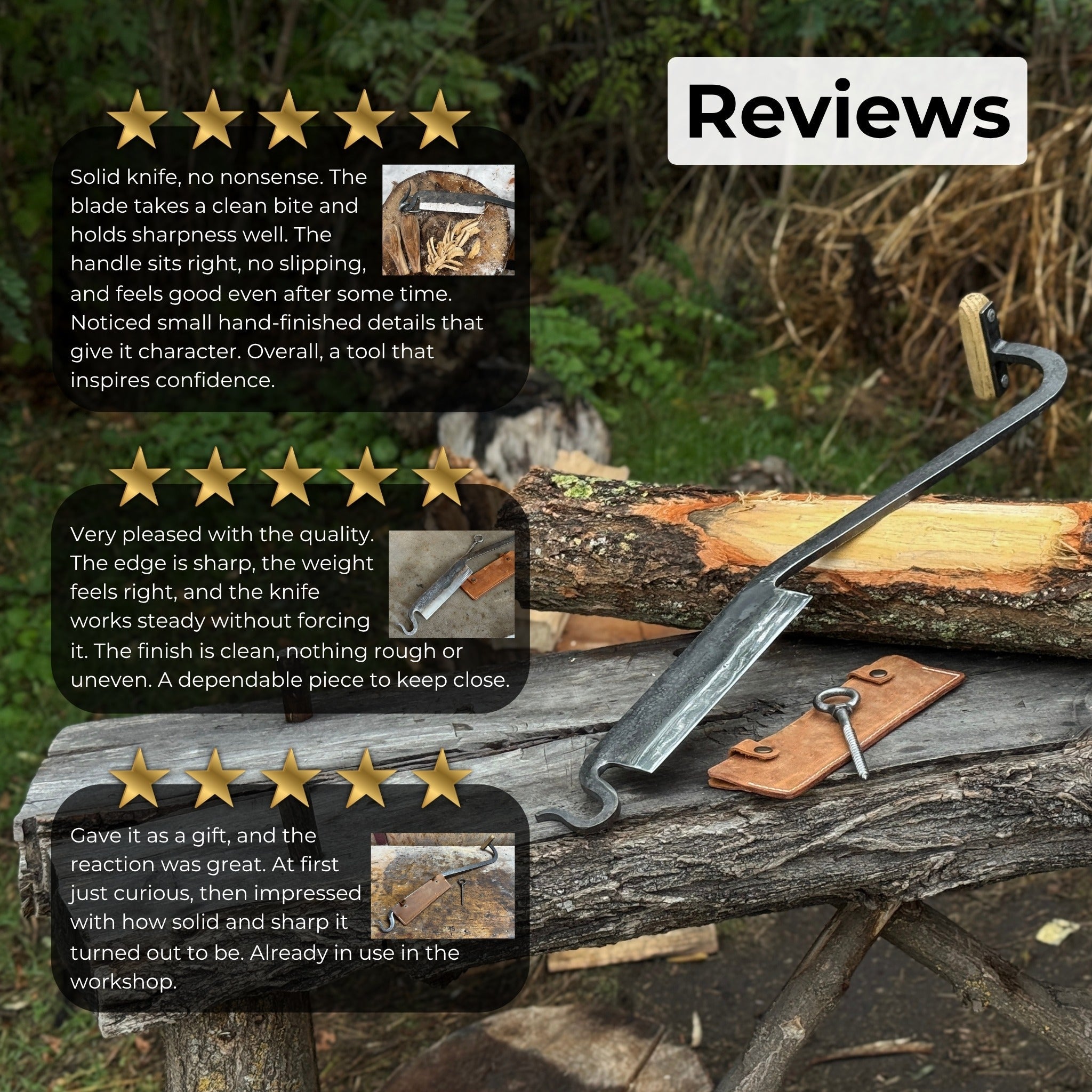 Medium Stock Knife - Cloggers knife - 9