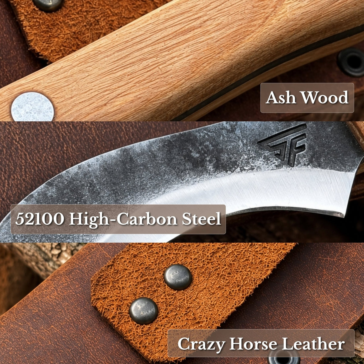 Mushroom Knife for Forest Walks, 6 cm (2.36 inches) - 7