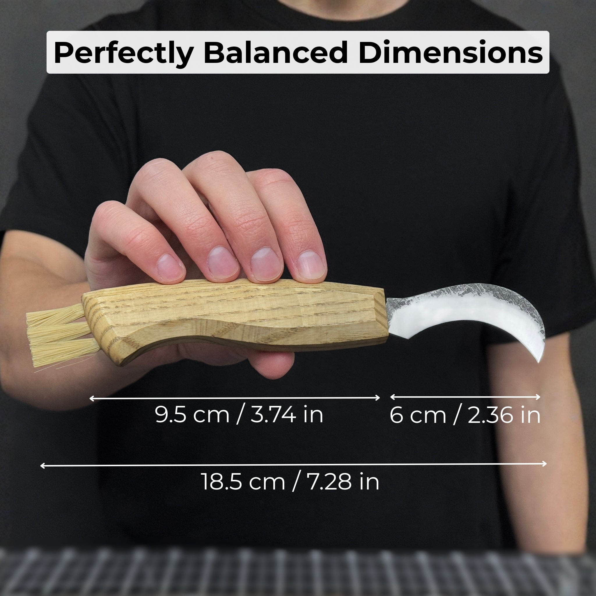 Mushroom Knife for Forest Walks, 6 cm (2.36 inches) - 5