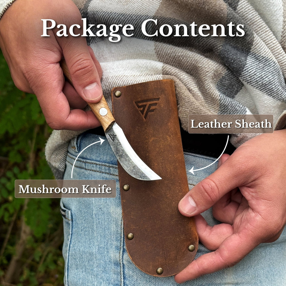 Mushroom Knife for Forest Walks, 6.5 cm (2.56 inches) - 9