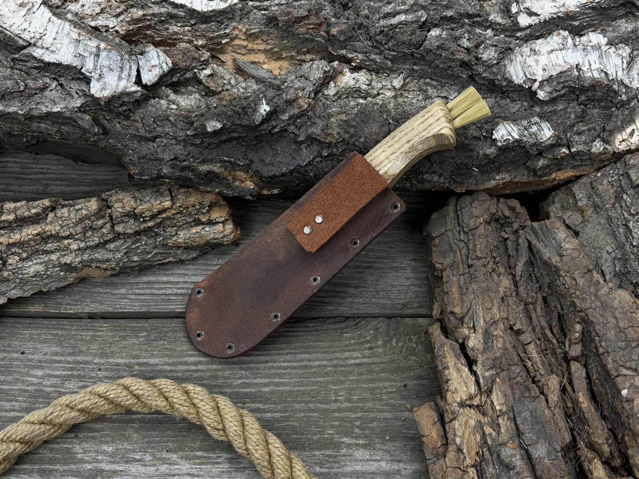 Mushroom Knife with Brush For Harvesting, 7.5 cm (2.95 inches) - 3