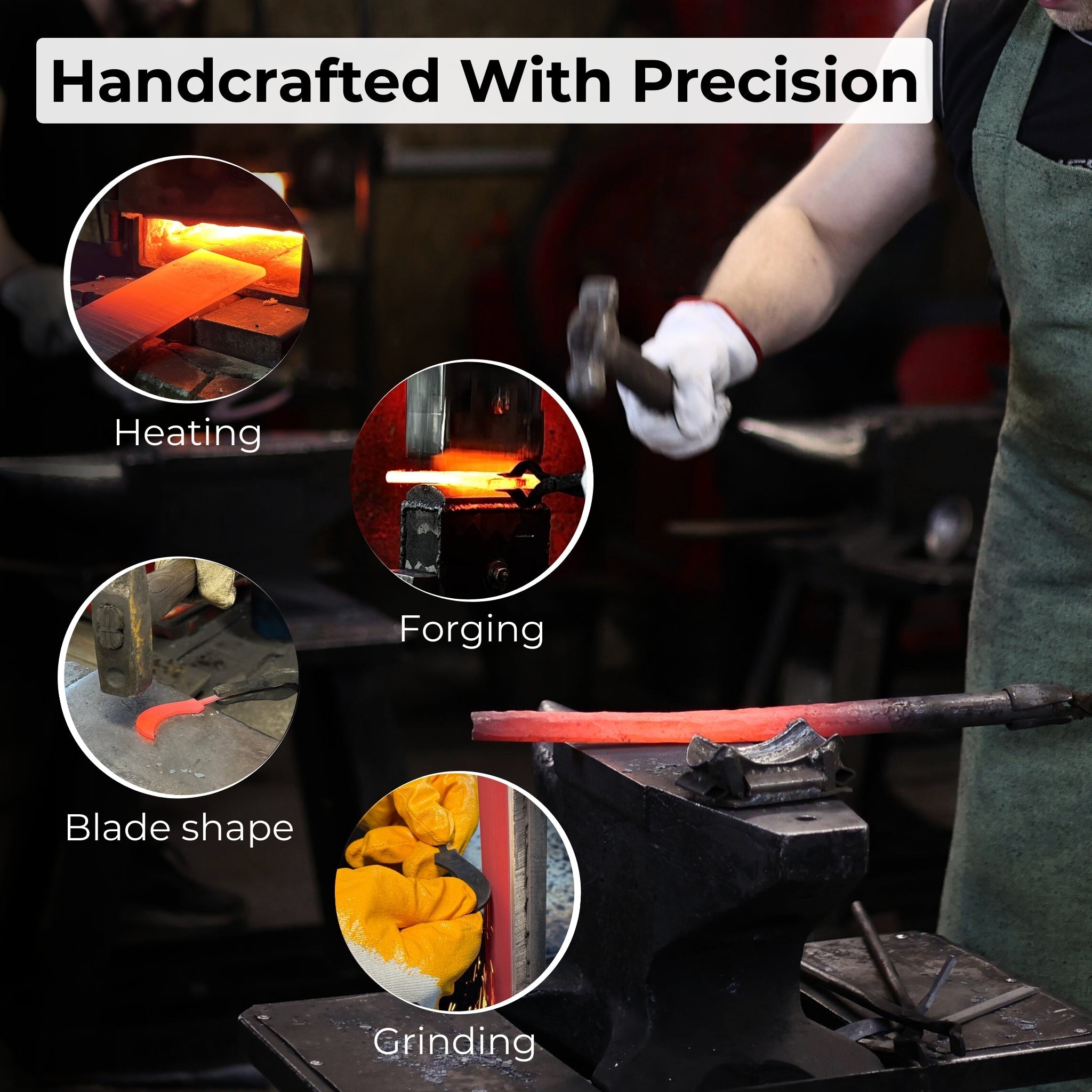 Mushroom Knife with Brush For Harvesting, 7.5 cm (2.95 inches) - 8