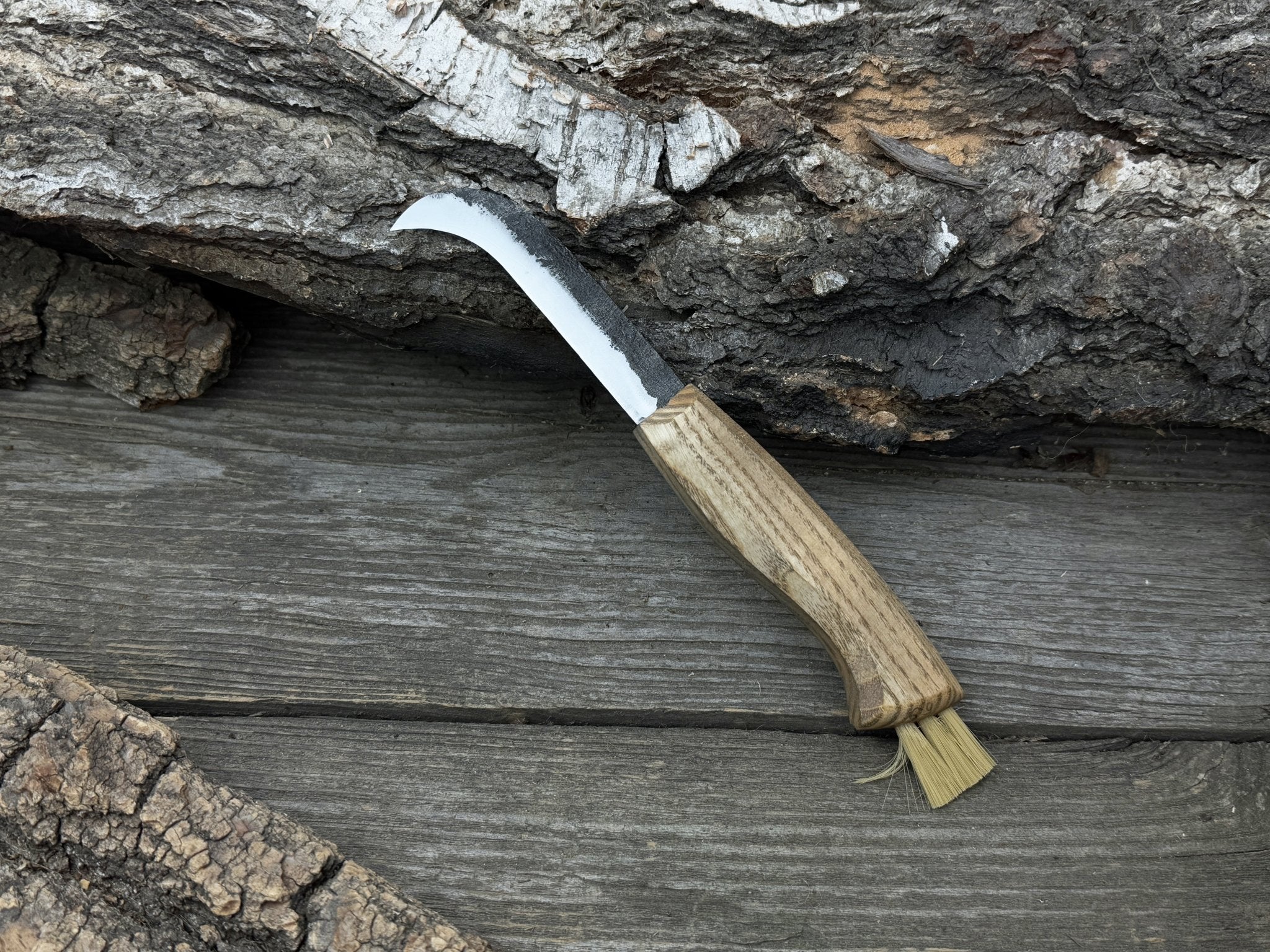 Mushroom Knife with Brush For Harvesting, 7.5 cm (2.95 inches) - 6