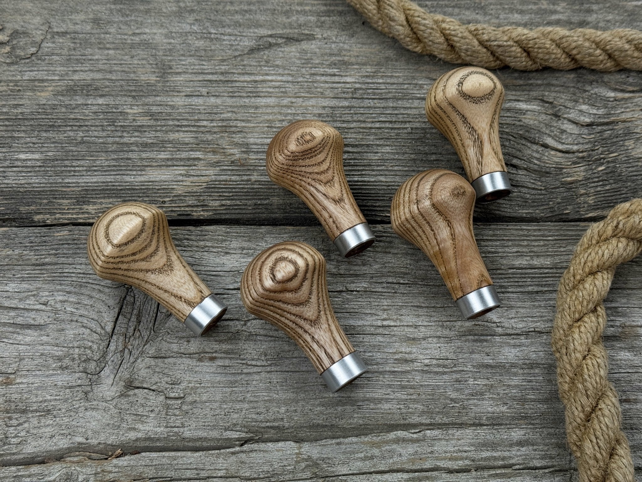 Palm Grip Handles for Wood Carving Tools (Set of 5), 6 cm (2.36 in) - 6