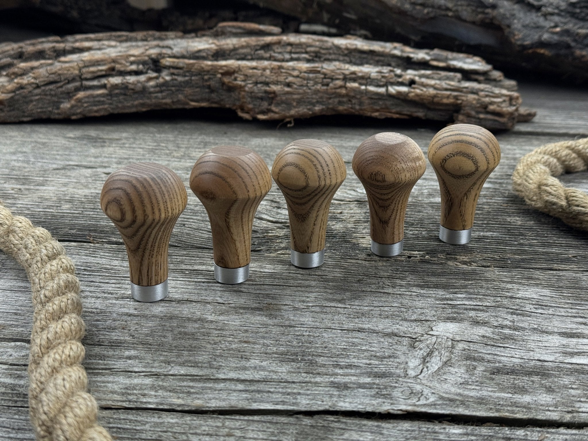 Palm Grip Handles for Wood Carving Tools (Set of 5), 6 cm (2.36 in) - 2