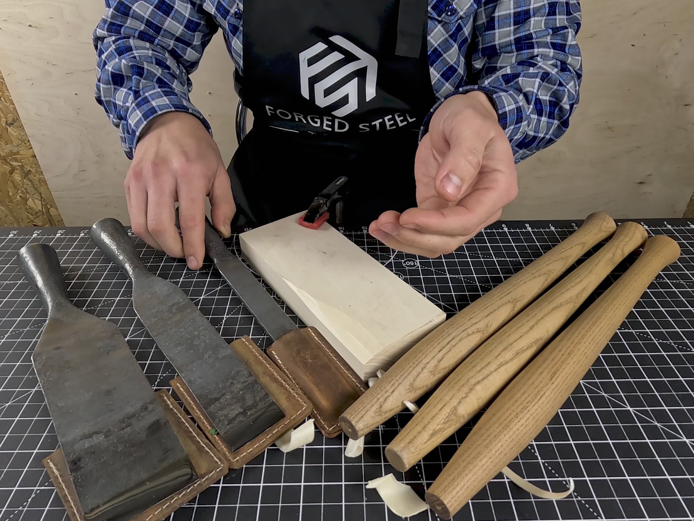 3-Piece Carpenters Slick Chisel Set