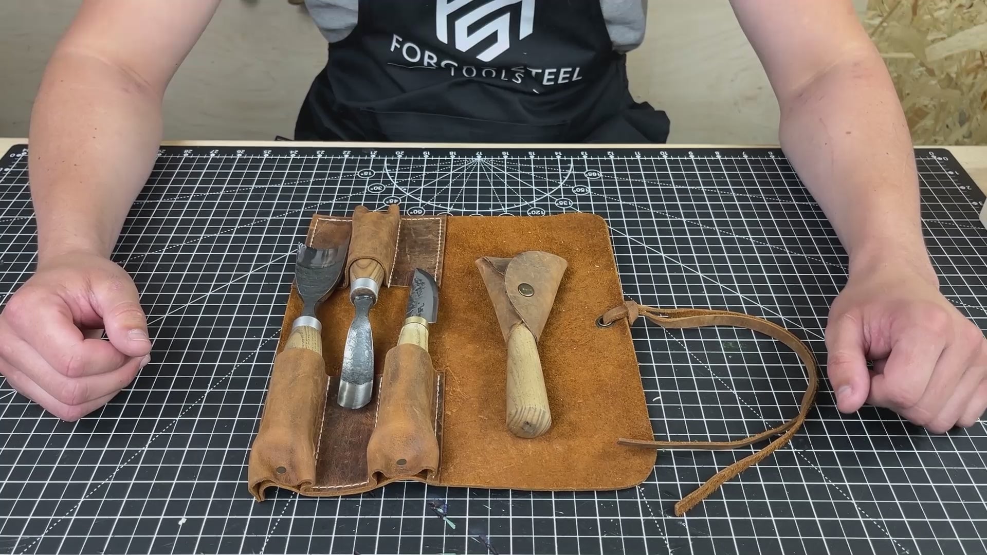 4-Piece Wood Carving Tool Set