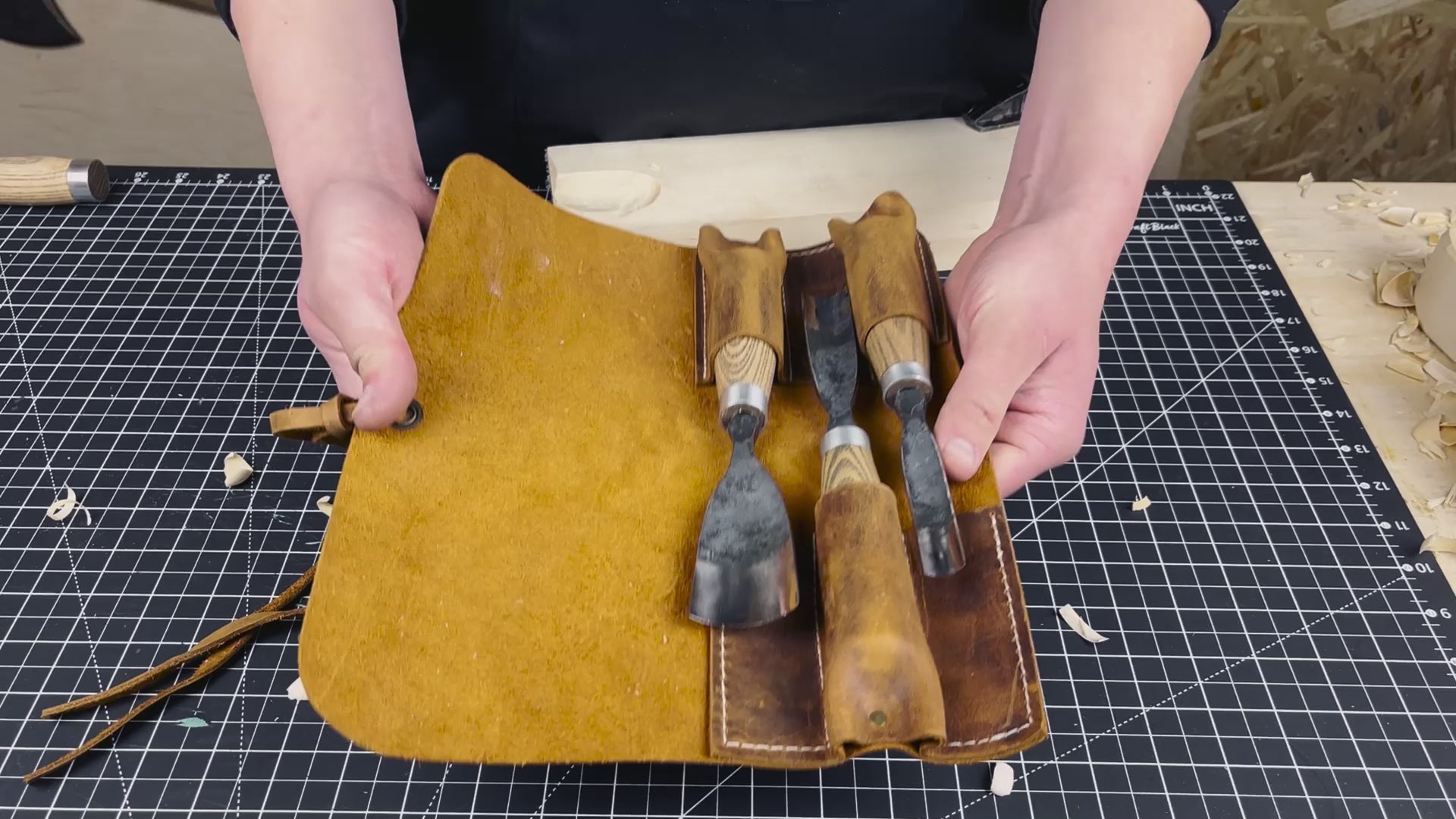 3-Piece Straight Rounded Chisel Set