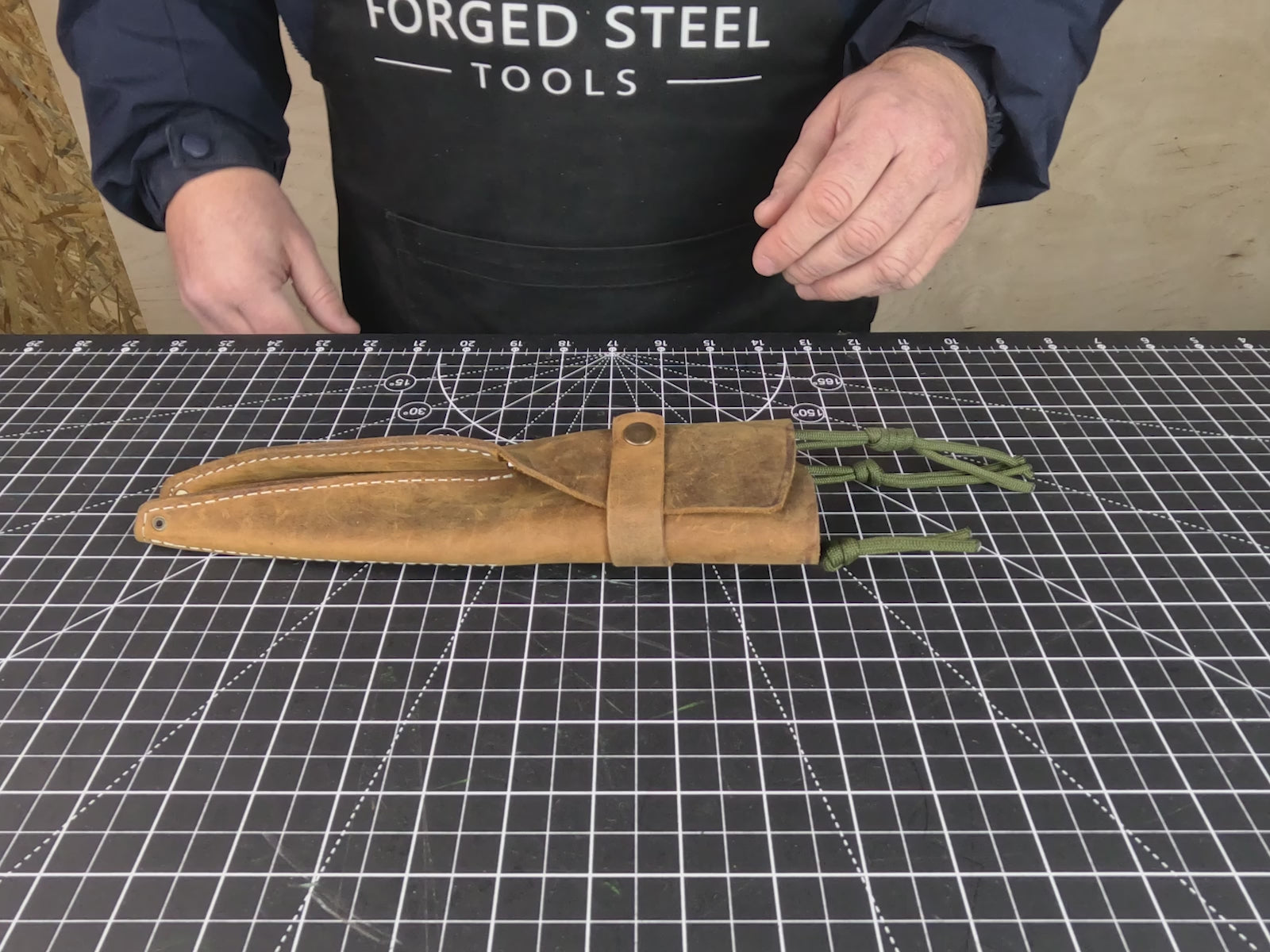 Ensemble de 3 couteaux de lancer avec étui en cuir