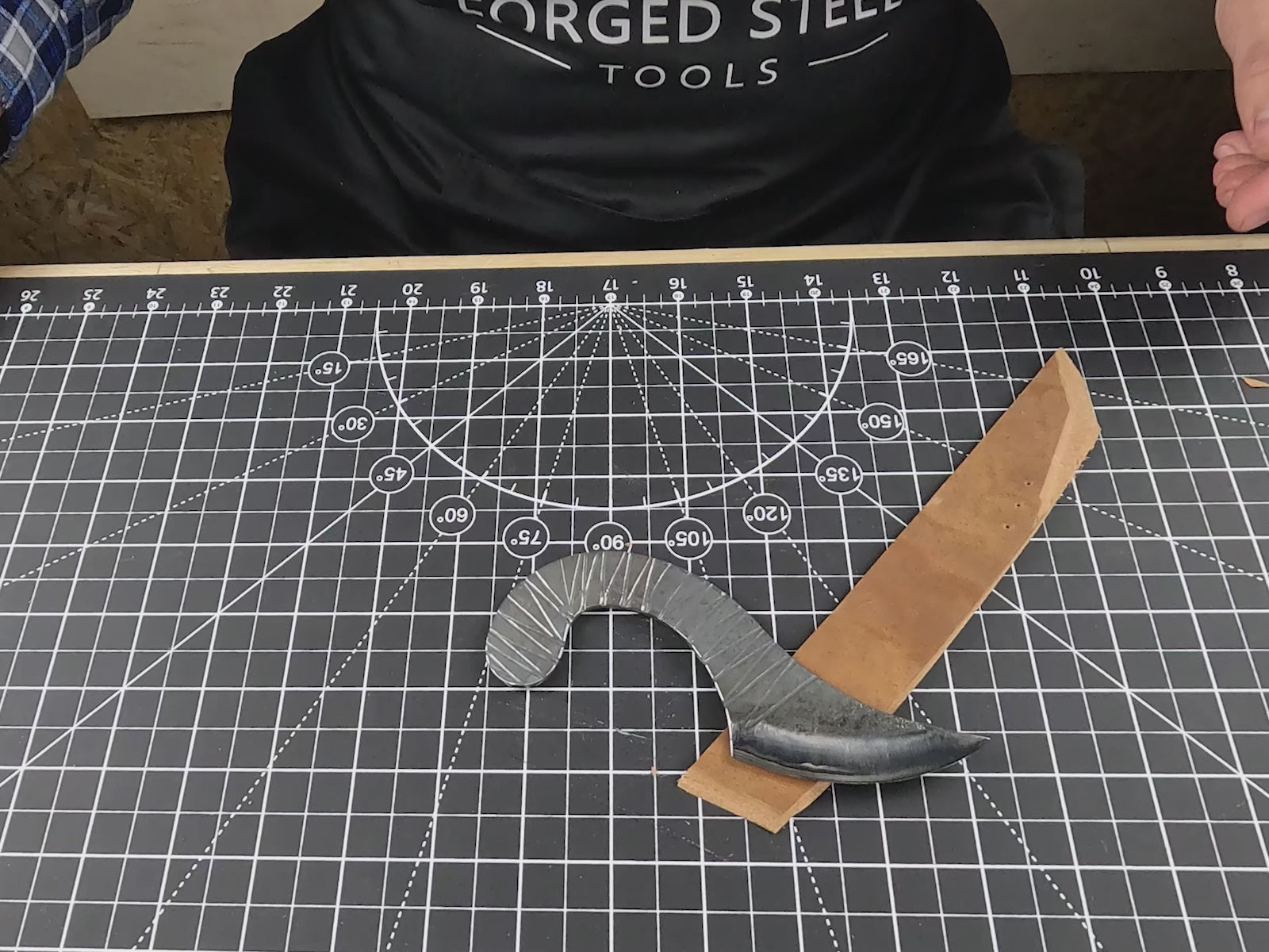 Handgeschmiedetes Markiermesser Kiridashi, 5,5 cm (2,1 Zoll)