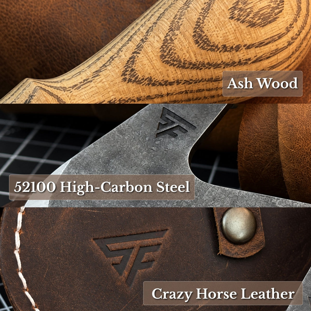 Professional Leather Crafting Half Round Knife, 10.5 cm (4.1 inches) - 7