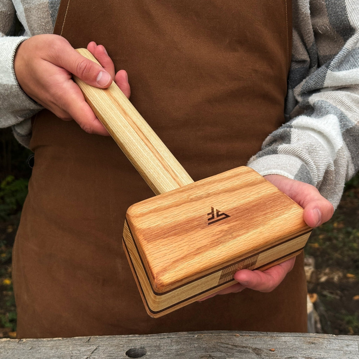 Quiet 23 oz Wooden Mallet (Mallet Tool) - 6