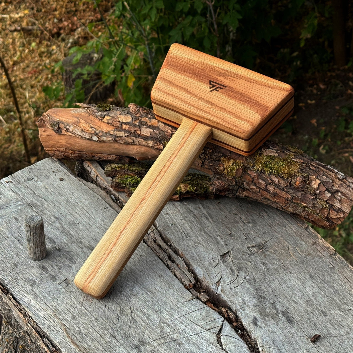Quiet 23 oz Wooden Mallet (Mallet Tool) - 1
