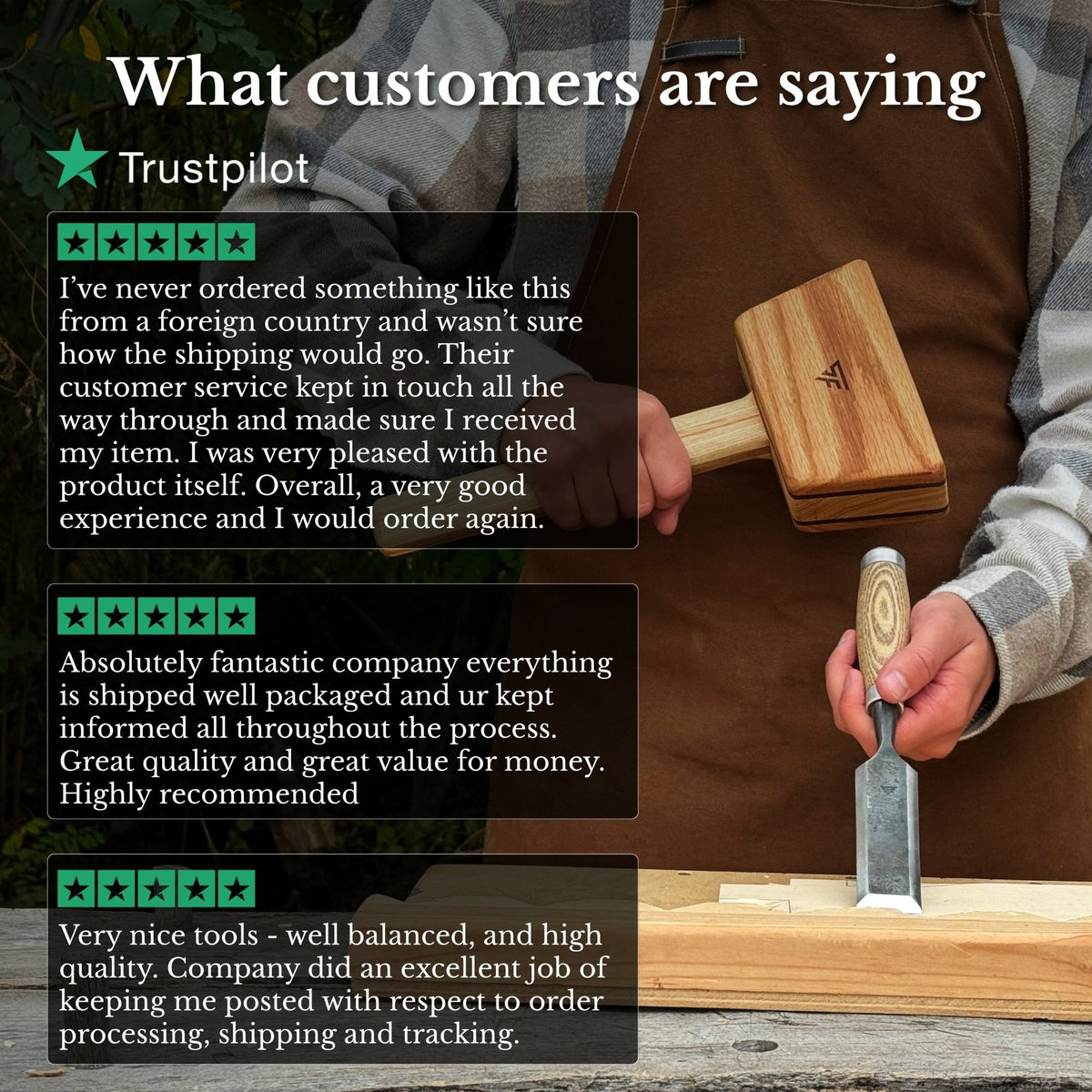 Quiet 23 oz Wooden Mallet (Mallet Tool) - 9