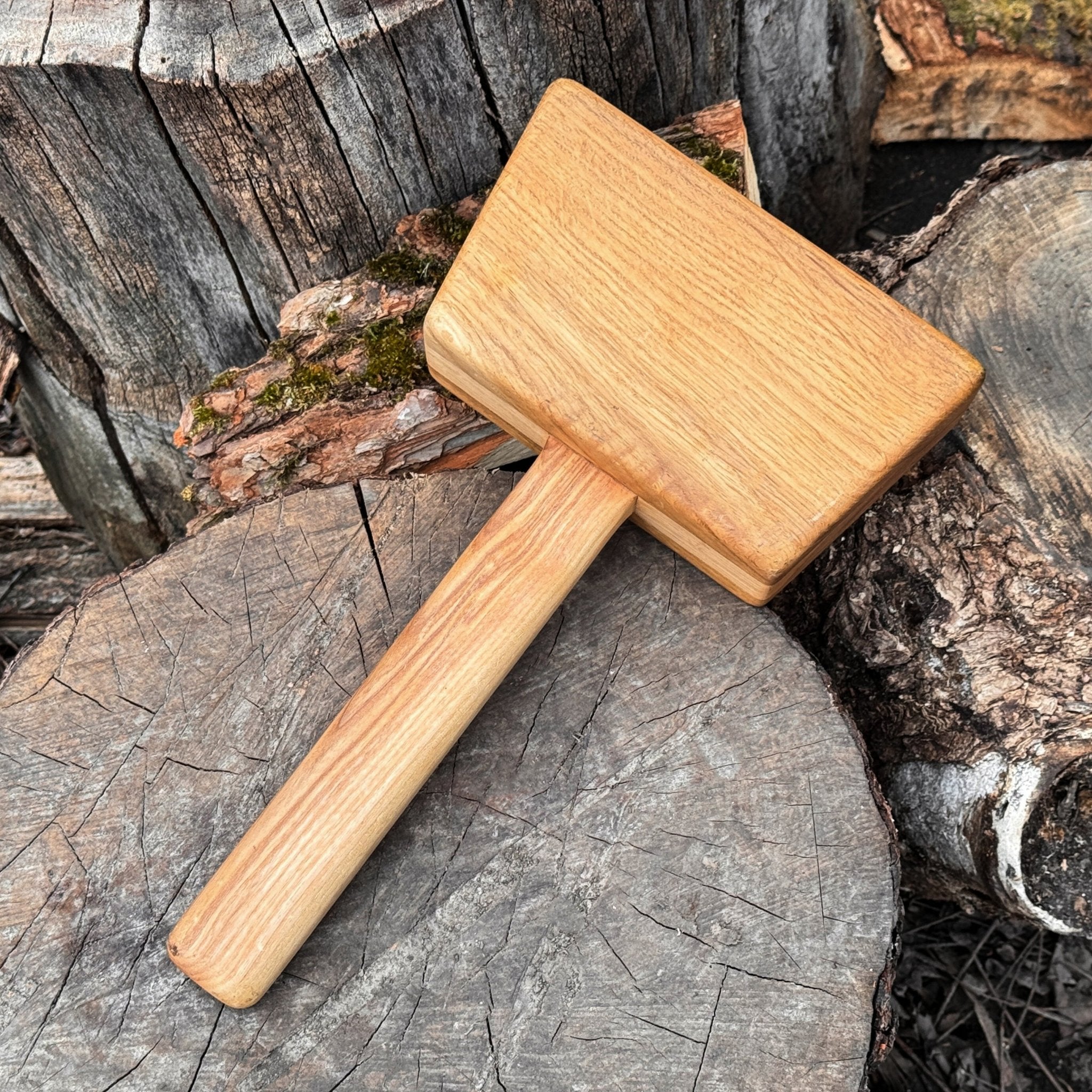 Quiet 35 oz Wooden Mallet (Mallet Tool) - 1