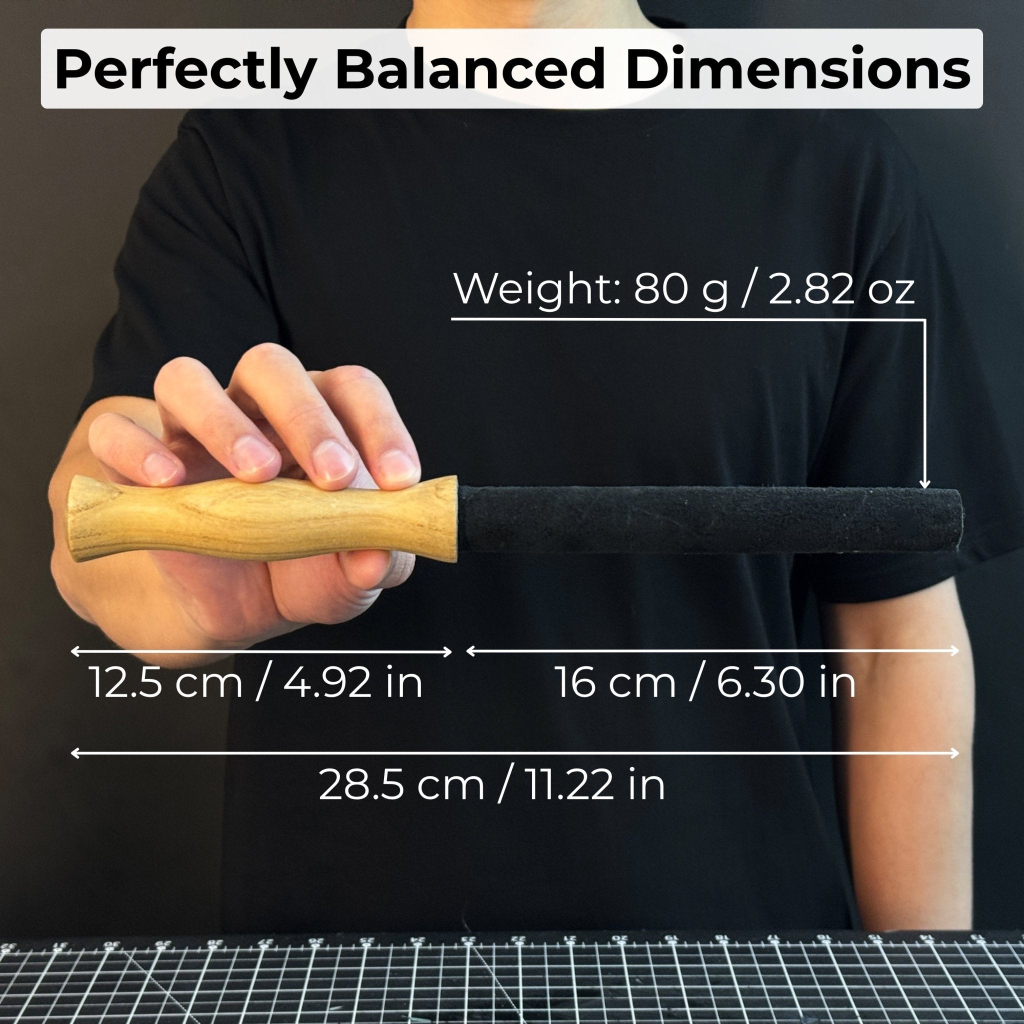 Round Leather Strop For Knife Sharpening - 3