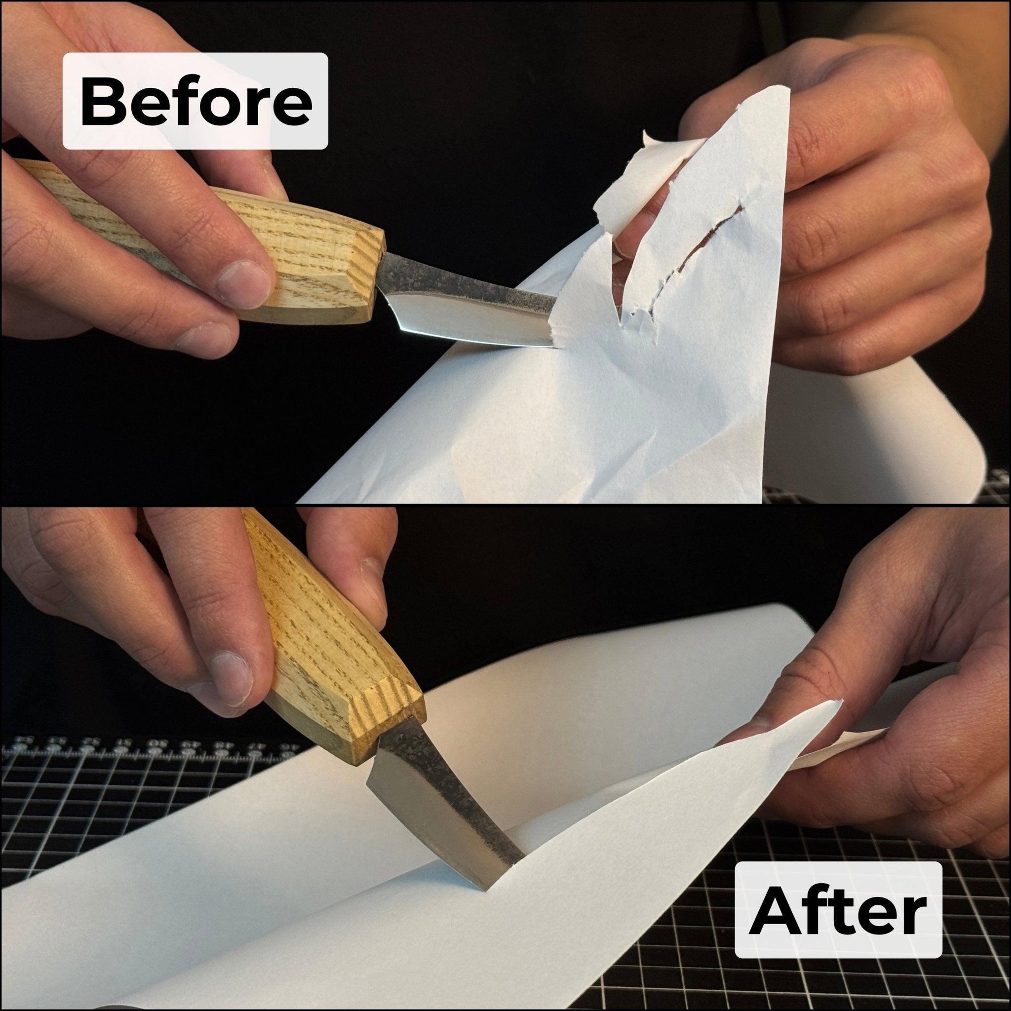 Round Leather Strop For Knife Sharpening - 8