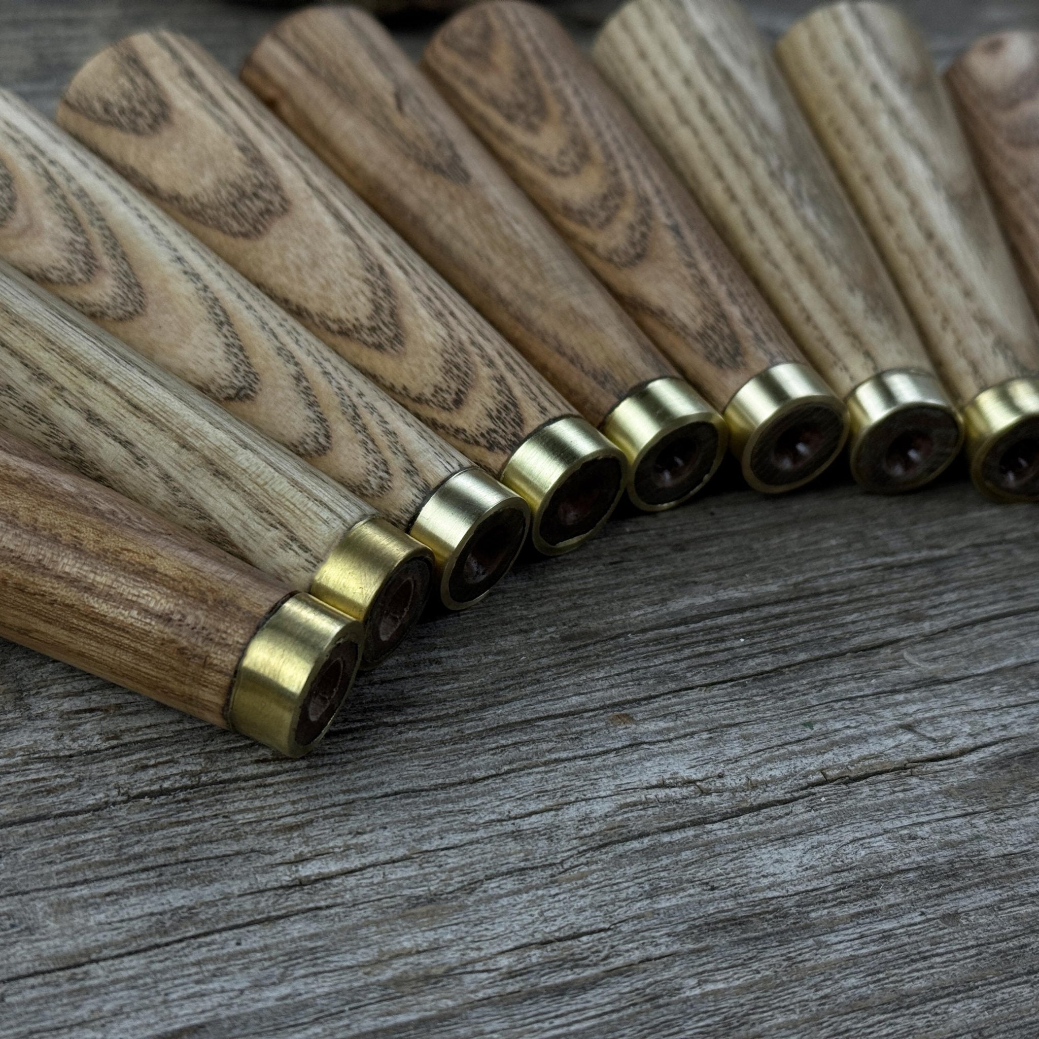 Set of 10 Universal Wooden Handles - 4