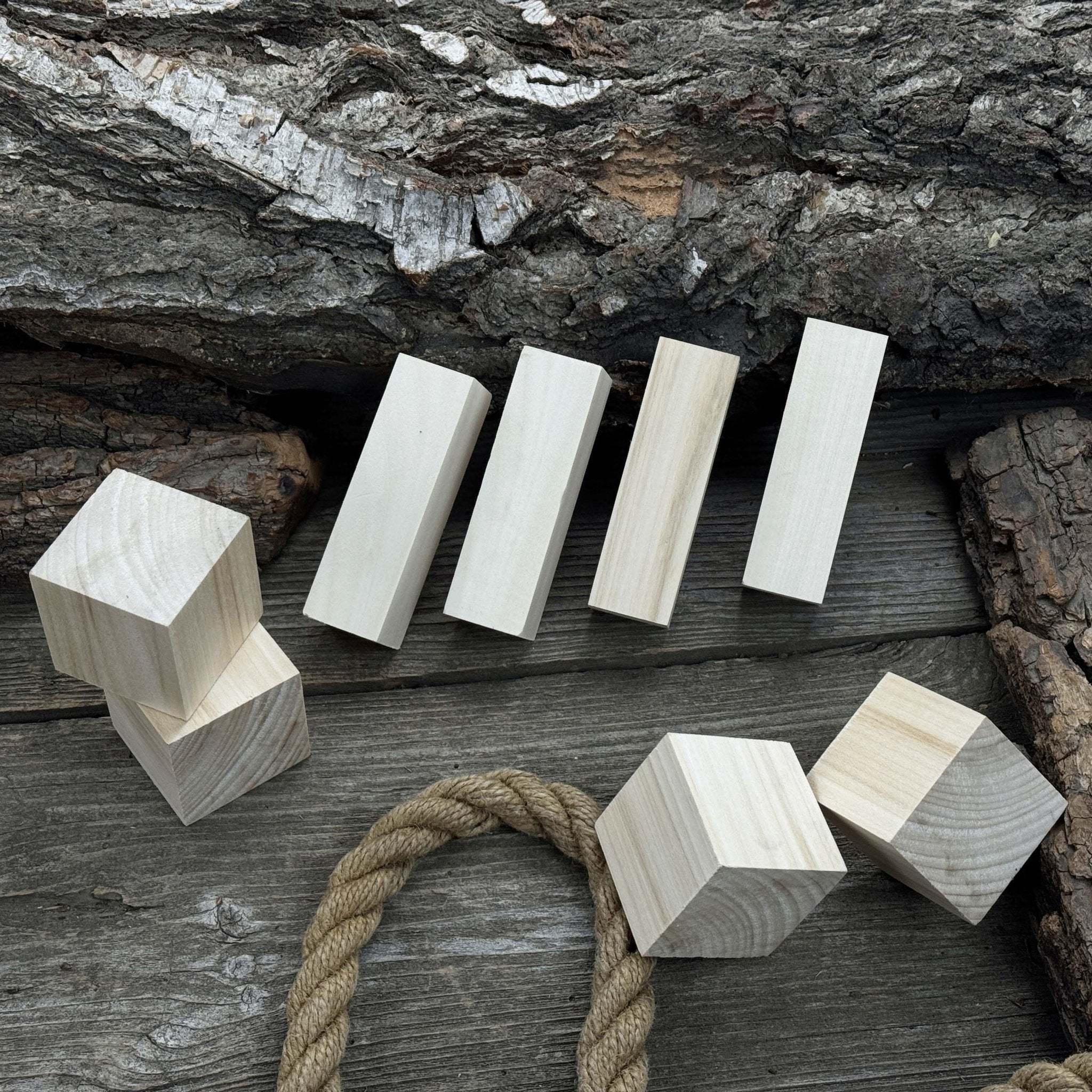 Set of 16 Linden Wood Carving Blanks - 2