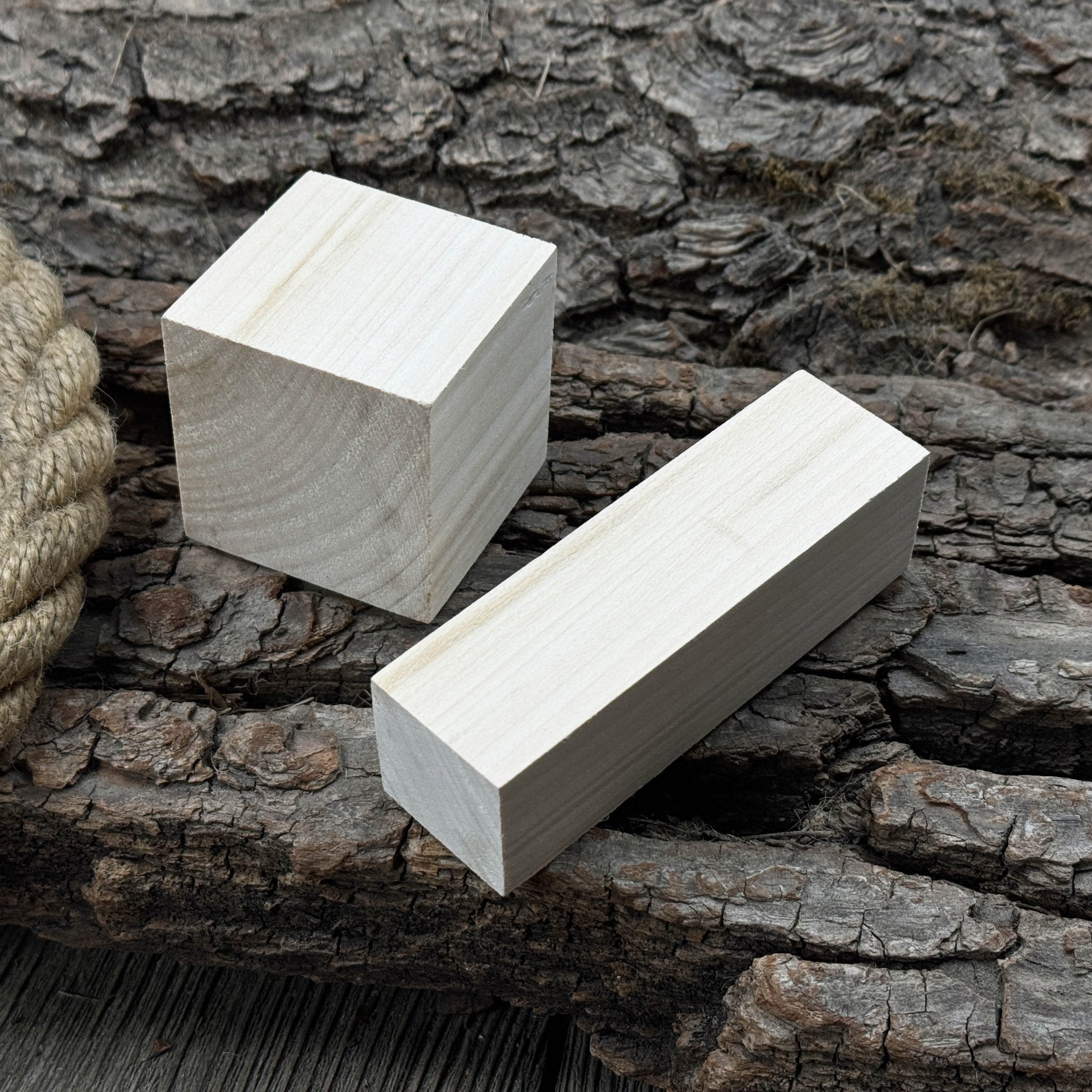 Set of 16 Linden Wood Carving Blanks - 4