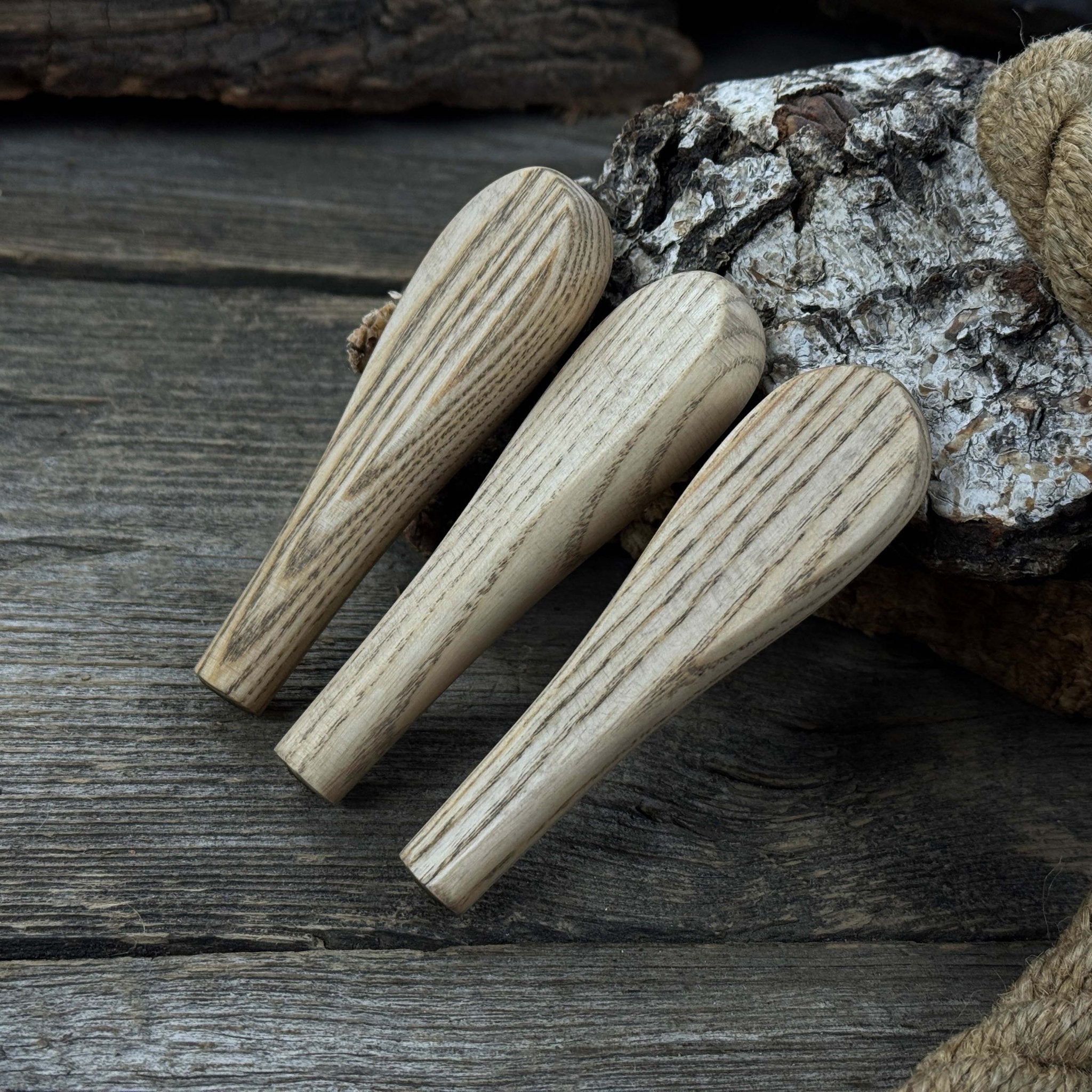 Set of 5 Universal Ash Wood Handles - 4