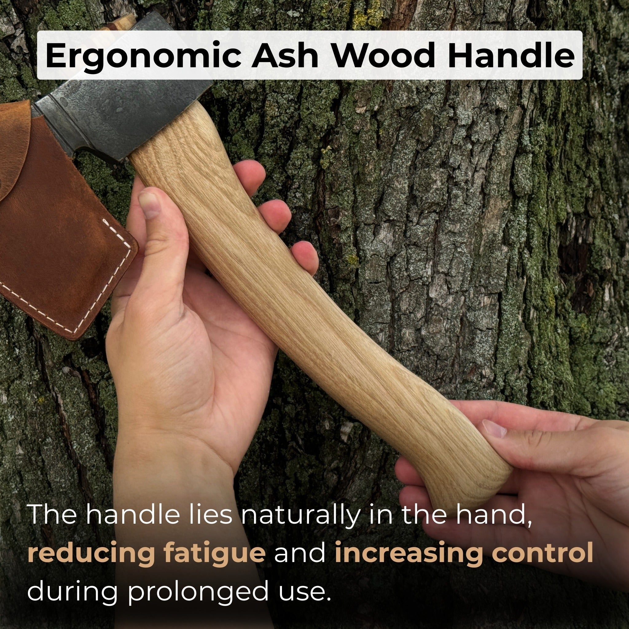 Small Carving Axe, 0.65 kg (1.43 lb) - 4