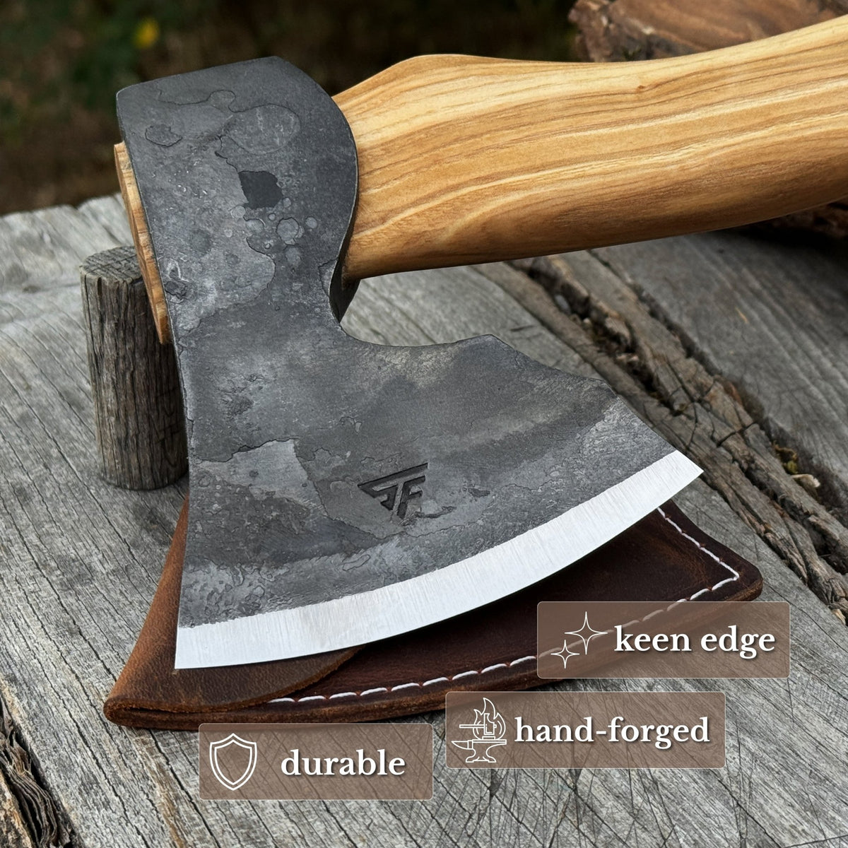 Small Carving Axe, 0.66 kg (1.46 lb) - 2