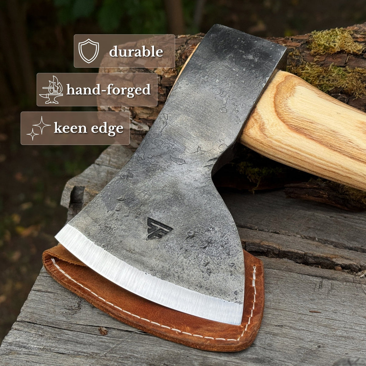Small Carving Axe, 0.7 kg (1.54 lb) - 3