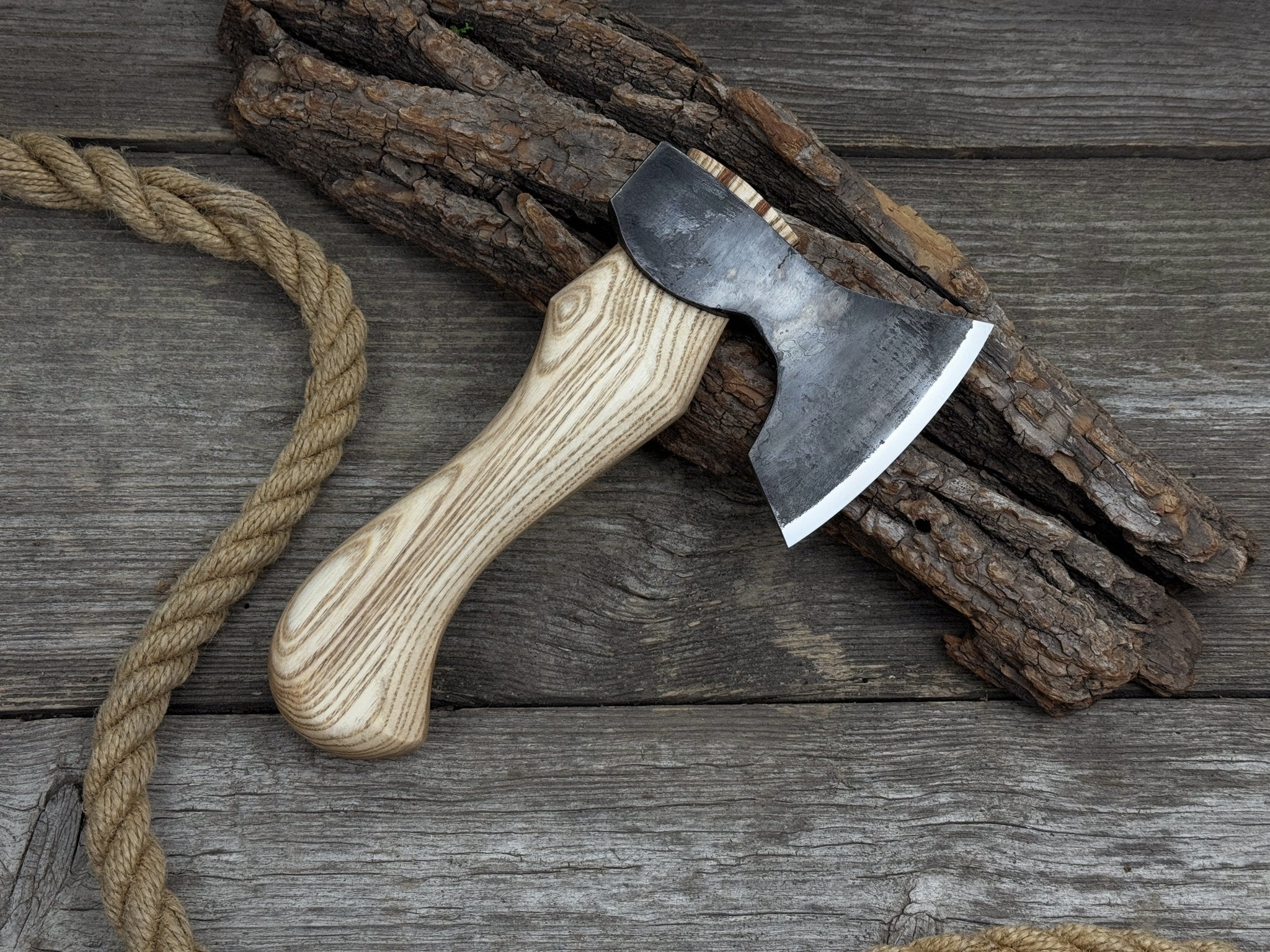 Small Carving Axe with Belt Loop, 0.47 kg (1 lb) - 7