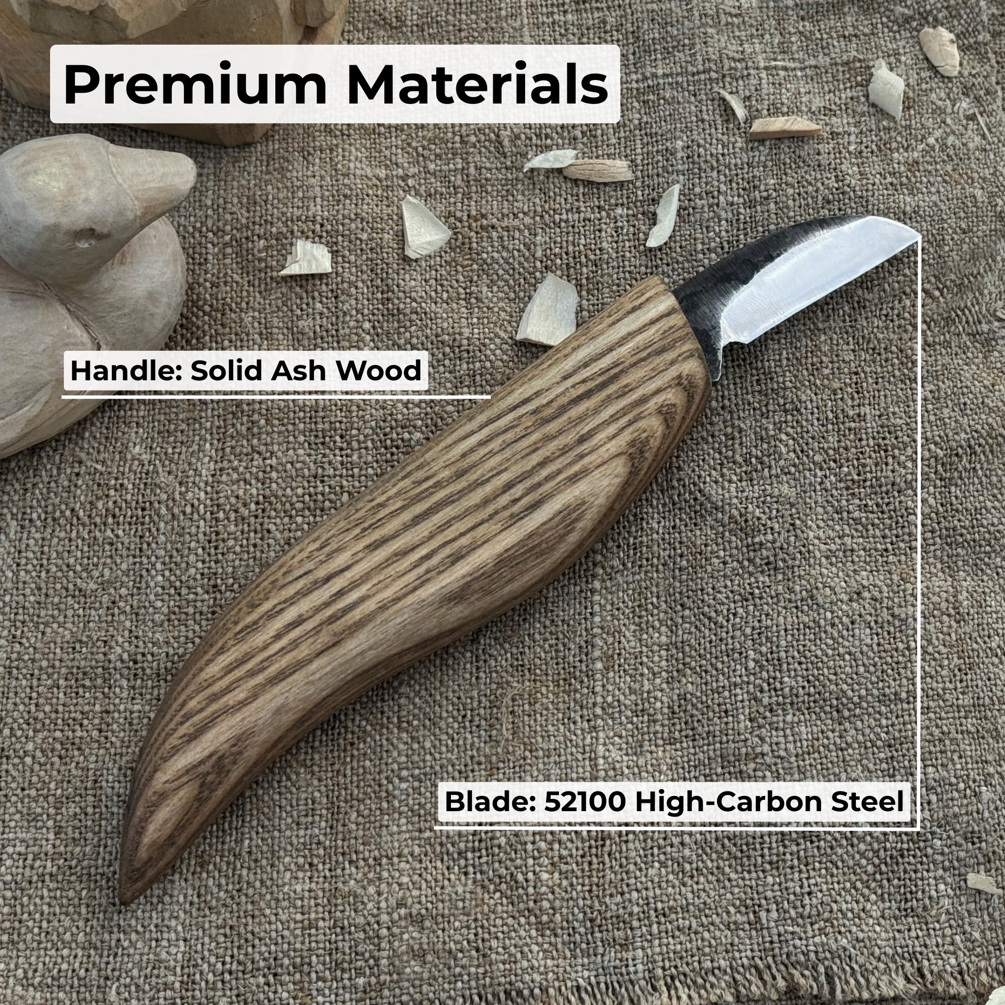 Small Chip Carving Knife, 3 cm (1.2 inches) - 6
