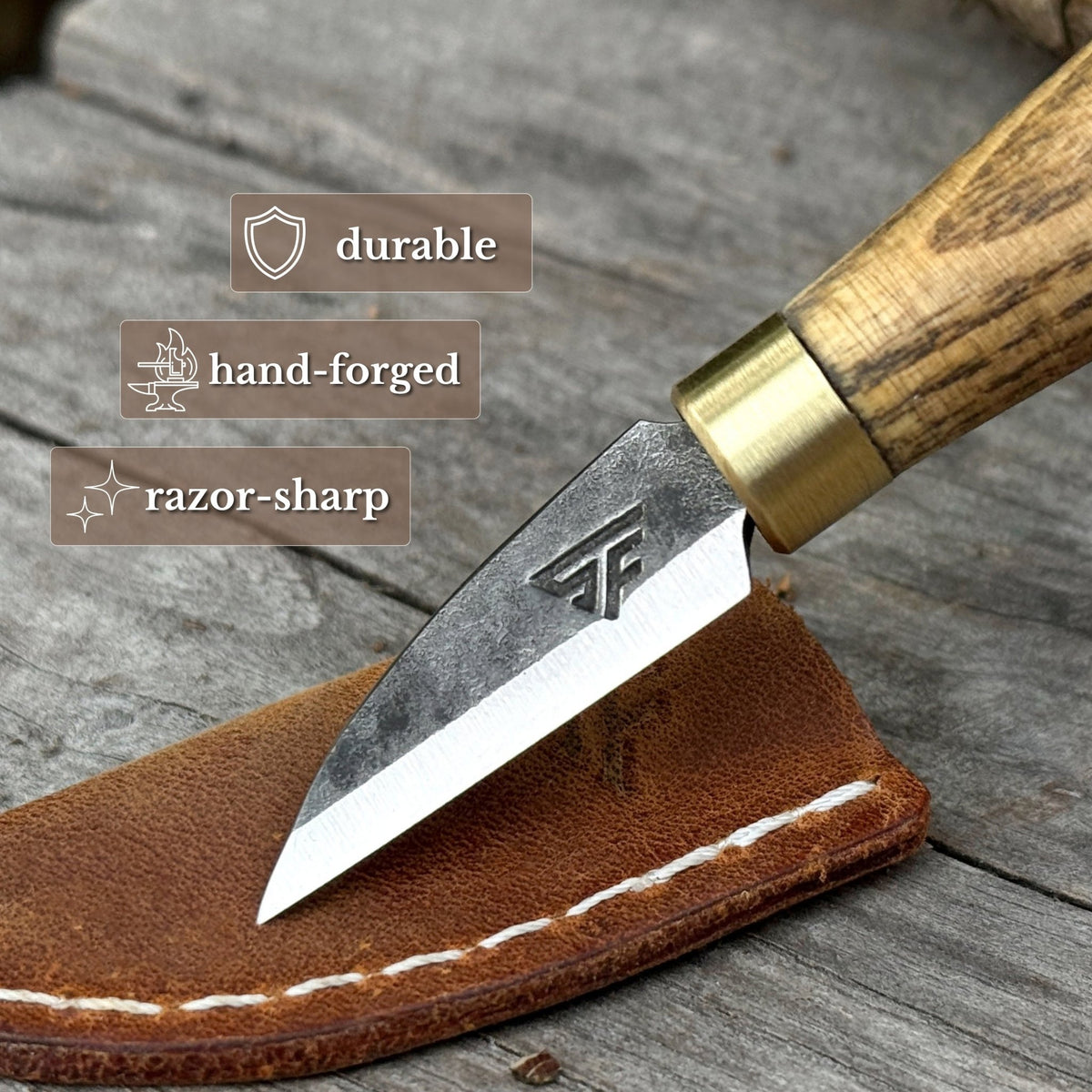 Small Chip Carving Knife, 3.5 cm (1.38 inches) - 2
