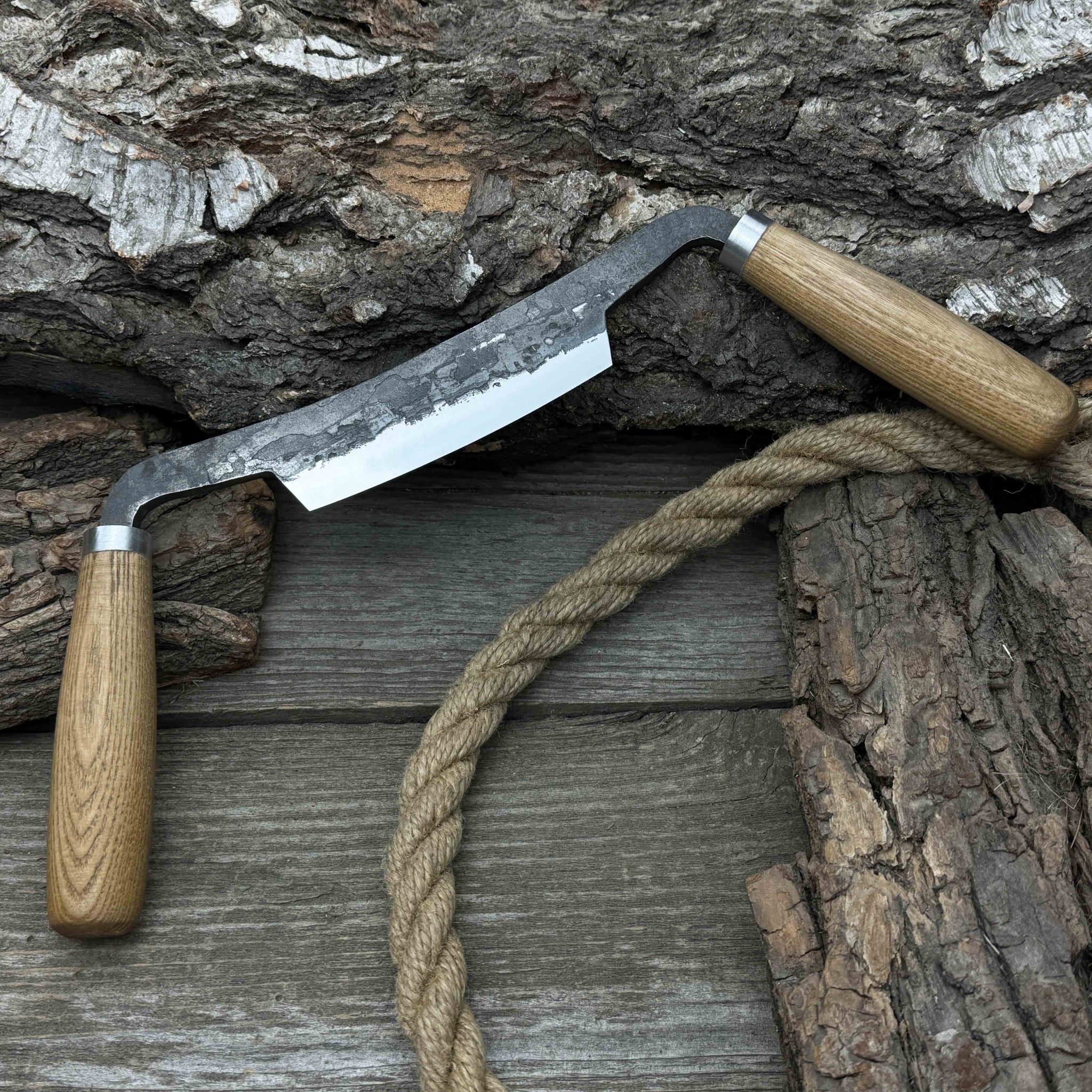 Small Curved Drawknife (Push/Pull), 10.5 cm (4.13 inches) - 5