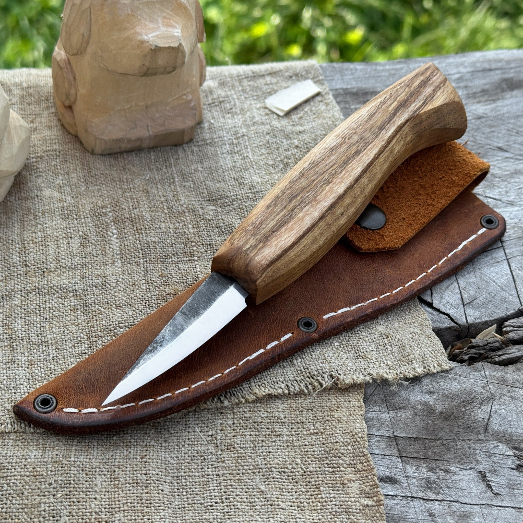 Small Sloyd Carving Knife, 5.5 cm (2.16 inches) - 1