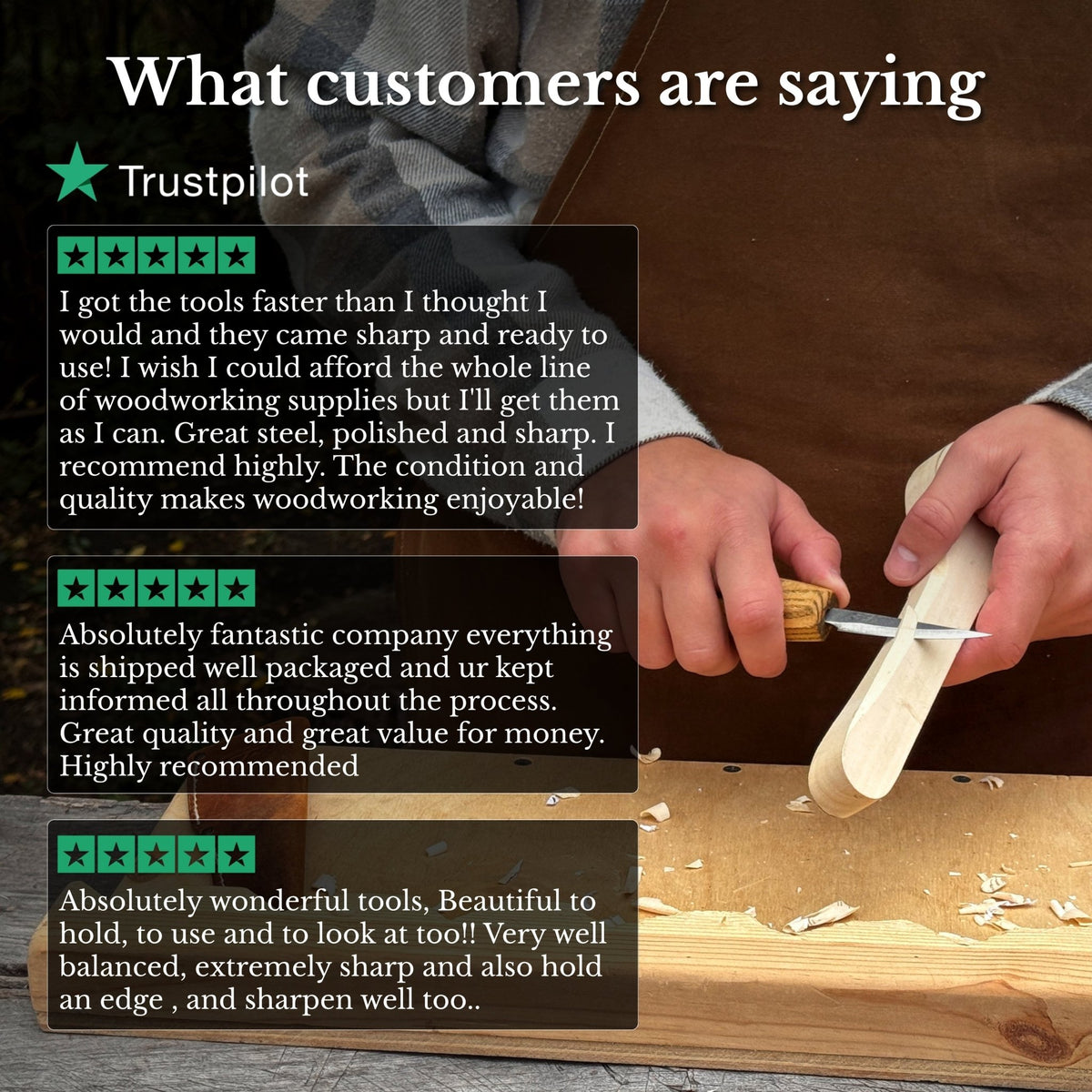 Small Sloyd Carving Knife, Blade 6.5 cm (2.56 inches) - 13